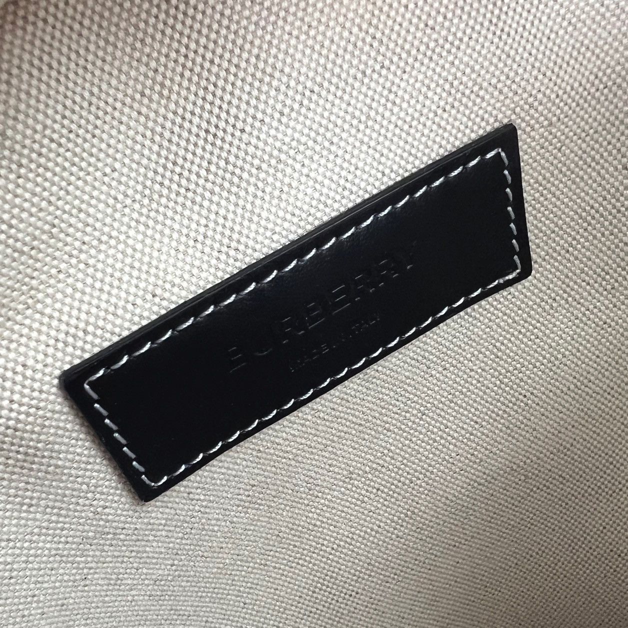 Burberry Burberry Brummell Black Leather Belt Bag Size ONE SIZE - 4 Thumbnail