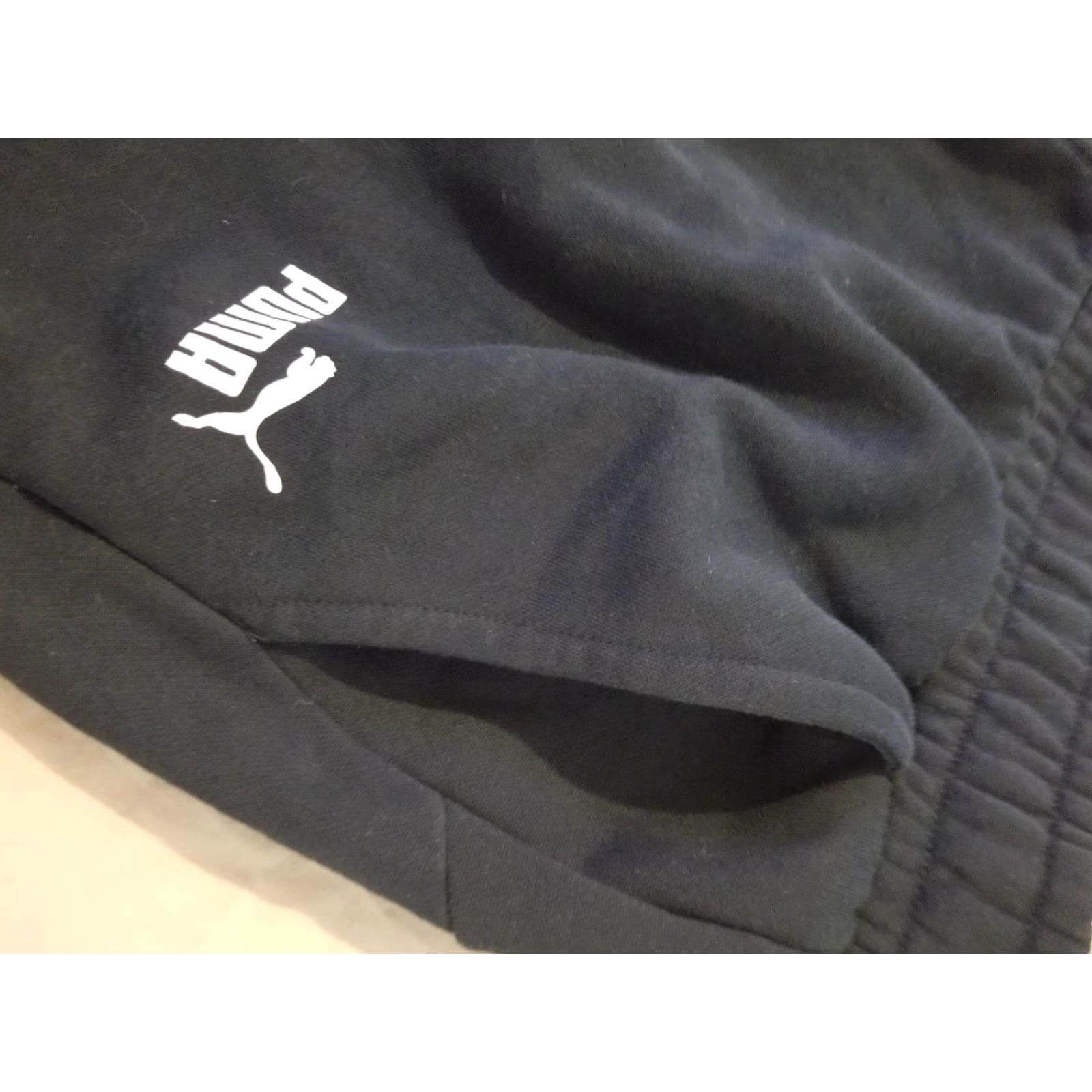 Puma PUMA Pants 2XL Black Athletic Jogger Mens Regular Size 2XL Workout Activewear Sportswear Pants Size US 39 - 7 Thumbnail