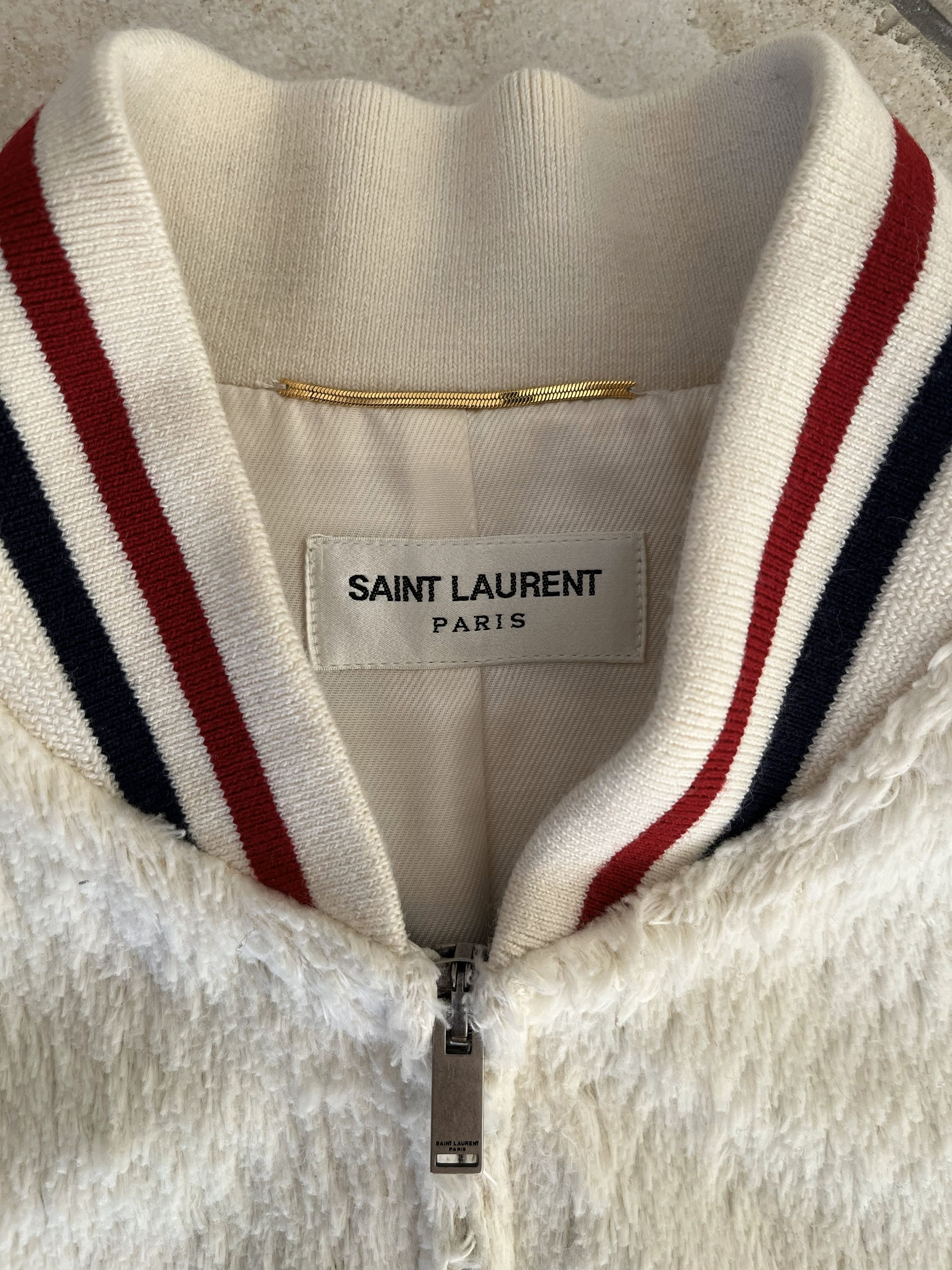 Saint Laurent Paris SS18 Saint Laurent Paris Faux Fur Teddy Jacket Size US XS / EU 42 / 0 - 3 Thumbnail