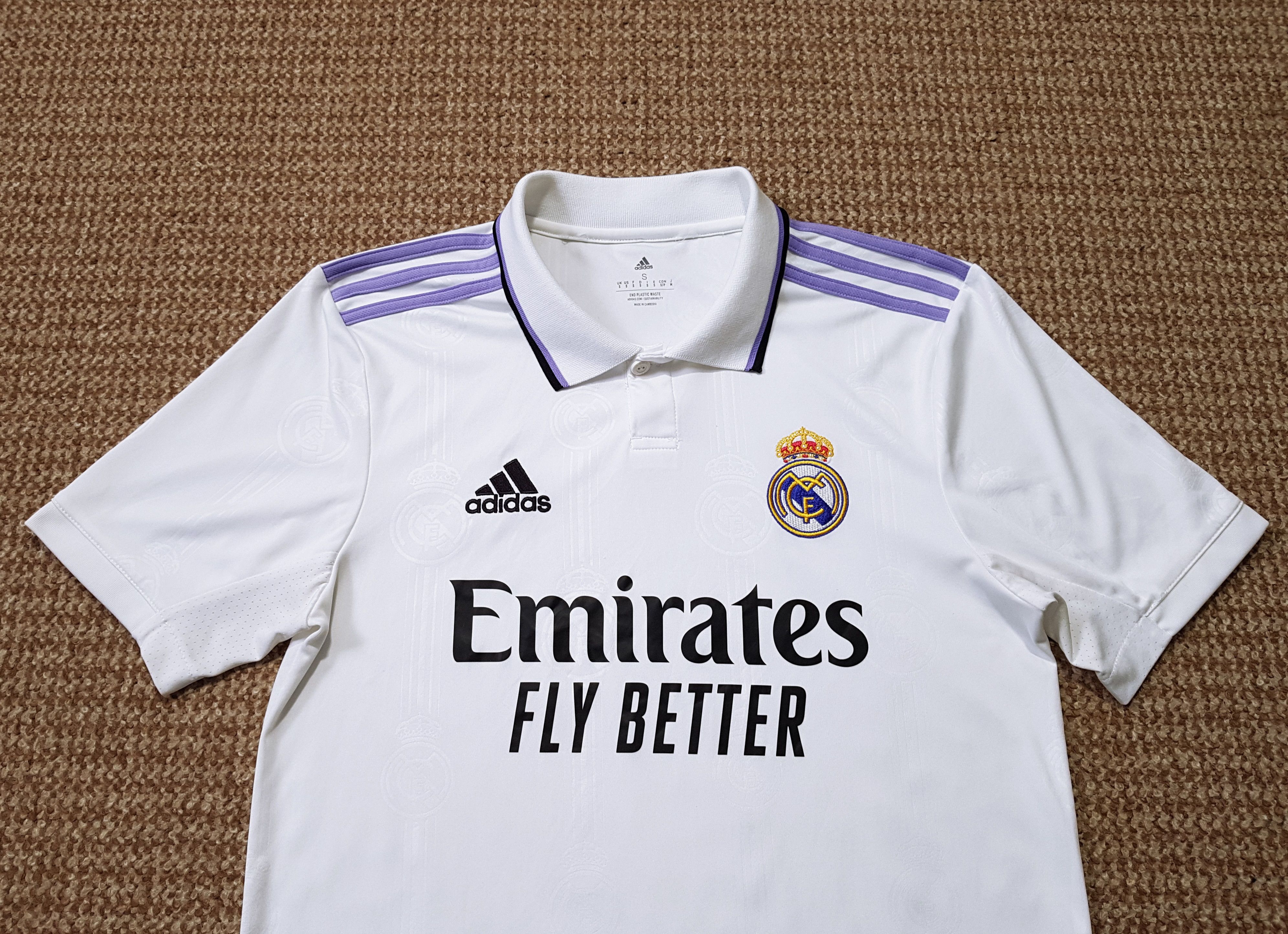 Adidas Adidas Real Madrid 2022 Home Football Soccer Jersey Shirt S Size US S / EU 44-46 / 1 - 2 Thumbnail
