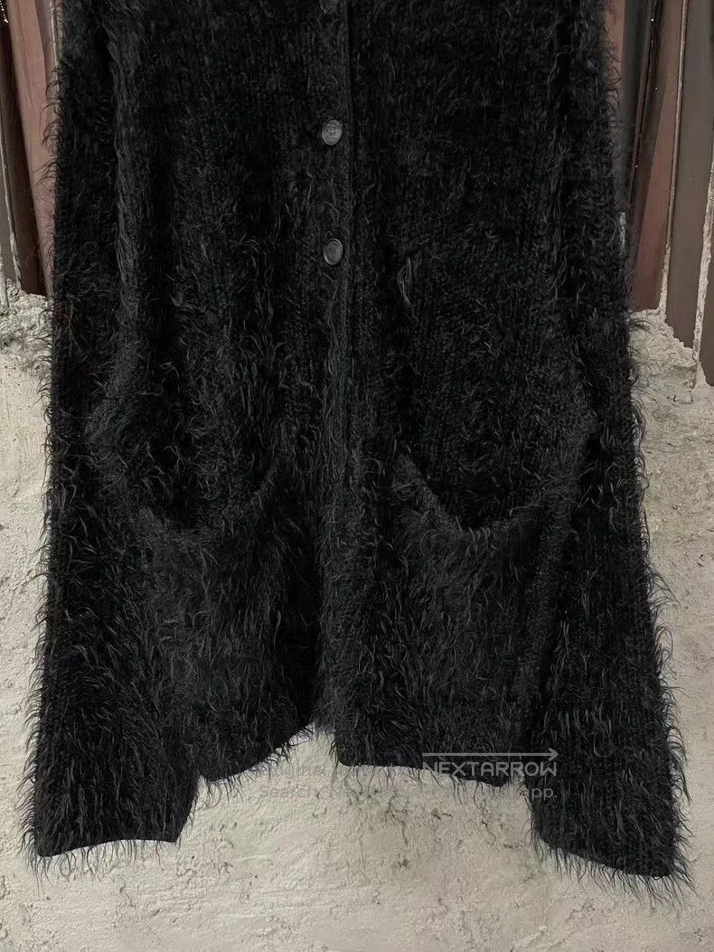 Balenciaga Balenciaga Black Mohair Hooded Cardigan. Size US S / EU 44-46 / 1 - 4 Thumbnail