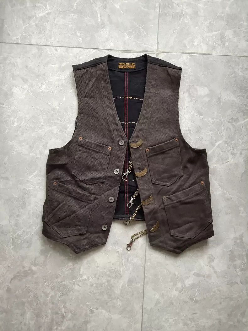 Iron Heart Iron heart x HOG tokyo vest Size US S / EU 44-46 / 1 - 3 Thumbnail