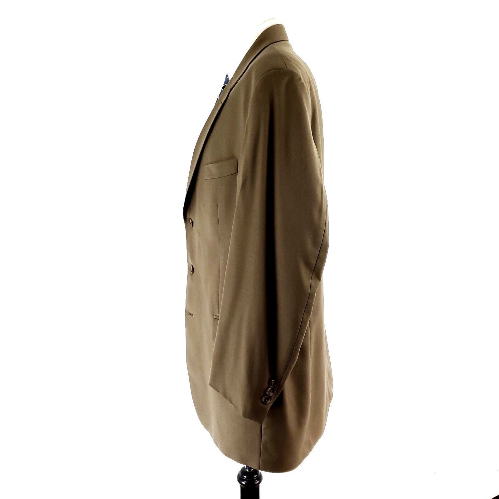 Lauren Ralph Lauren Lauren Ralph Lauren Wool Cashmere 3 Button Blazer 44L Or Sli Size 44L - 4 Thumbnail
