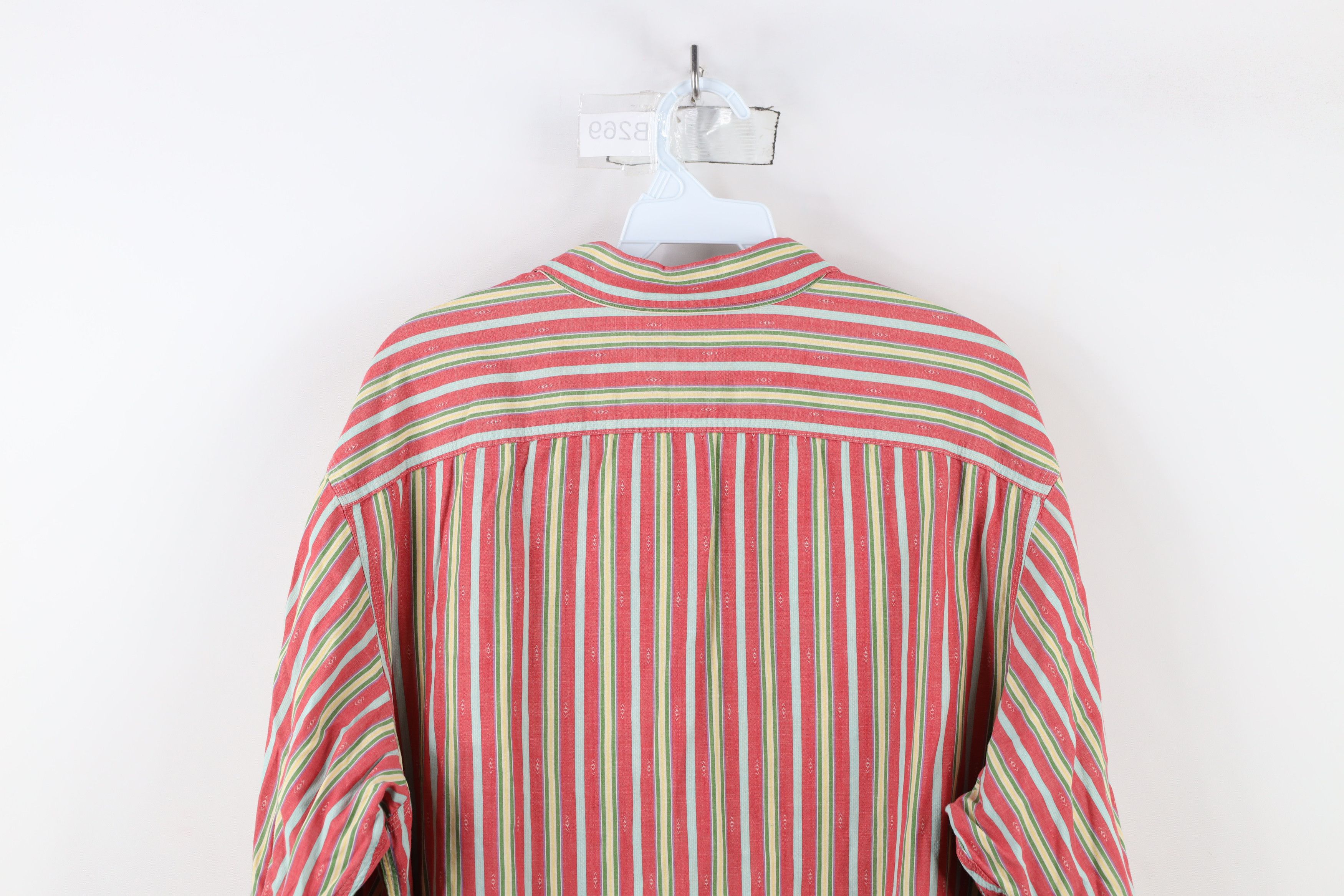 Polo Ralph Lauren Vintage 90s Ralph Lauren Southwestern Striped Button Shirt Size US L / EU 52-54 / 3 - 12 Thumbnail