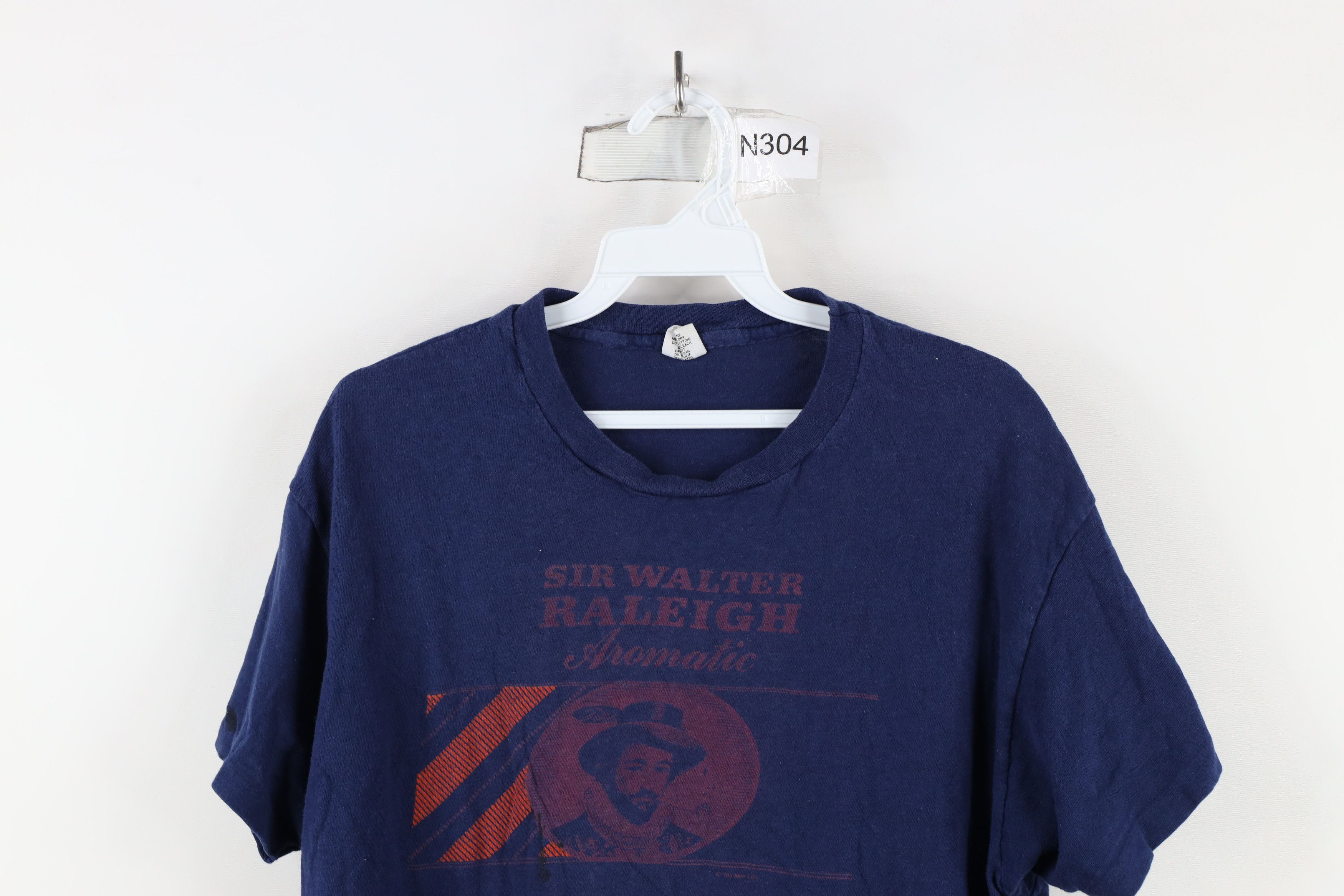Hanes × Vintage Vintage 80s Hanes Raleigh Aromatic Tobacco T-Shirt USA Size US XL / EU 56 / 4 - 2 Thumbnail