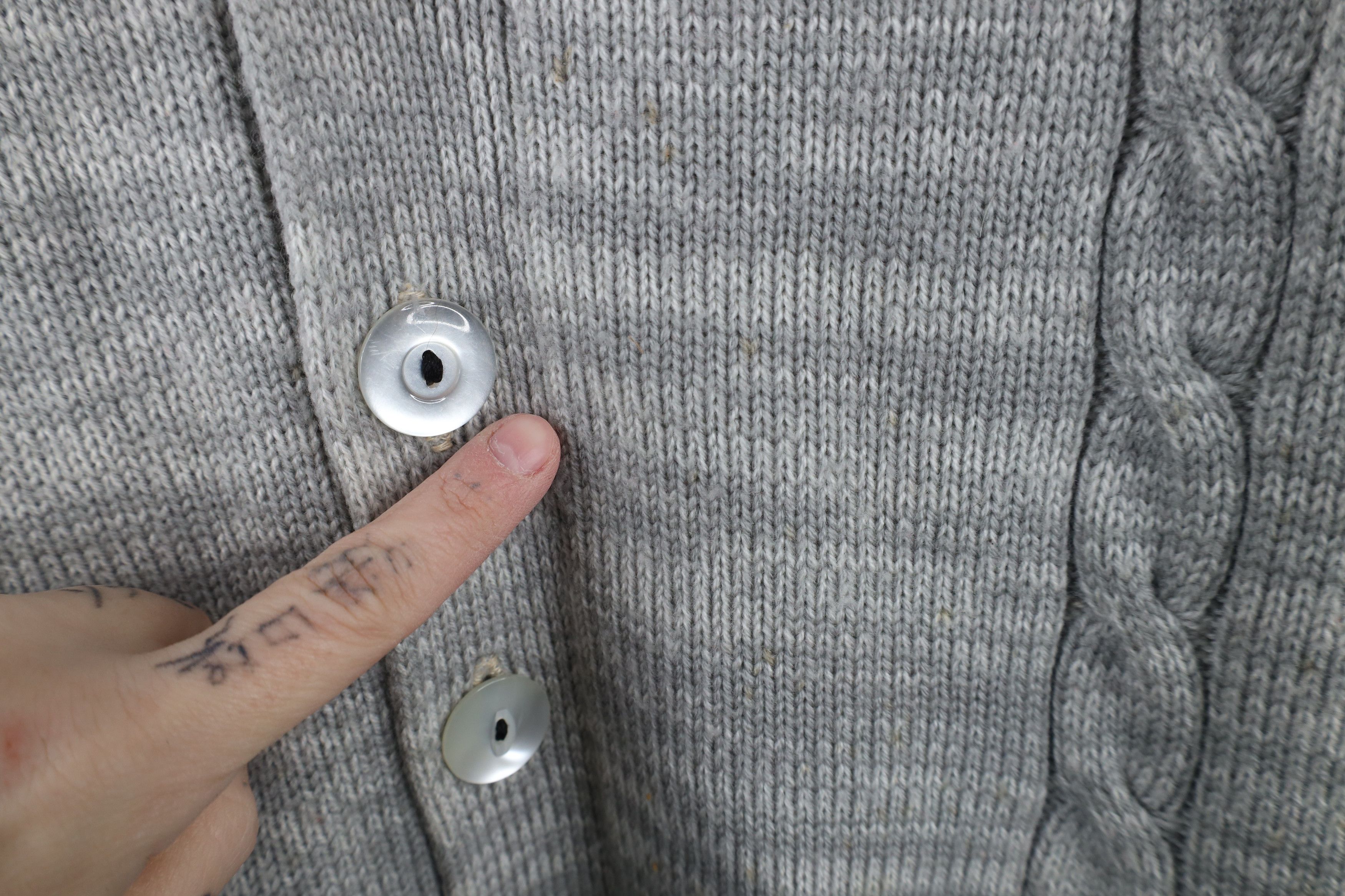 Vintage Vintage 50s 60s Rockabilly Cat Eye Button Cardigan Sweater Size US M / EU 48-50 / 2 - 4 Thumbnail