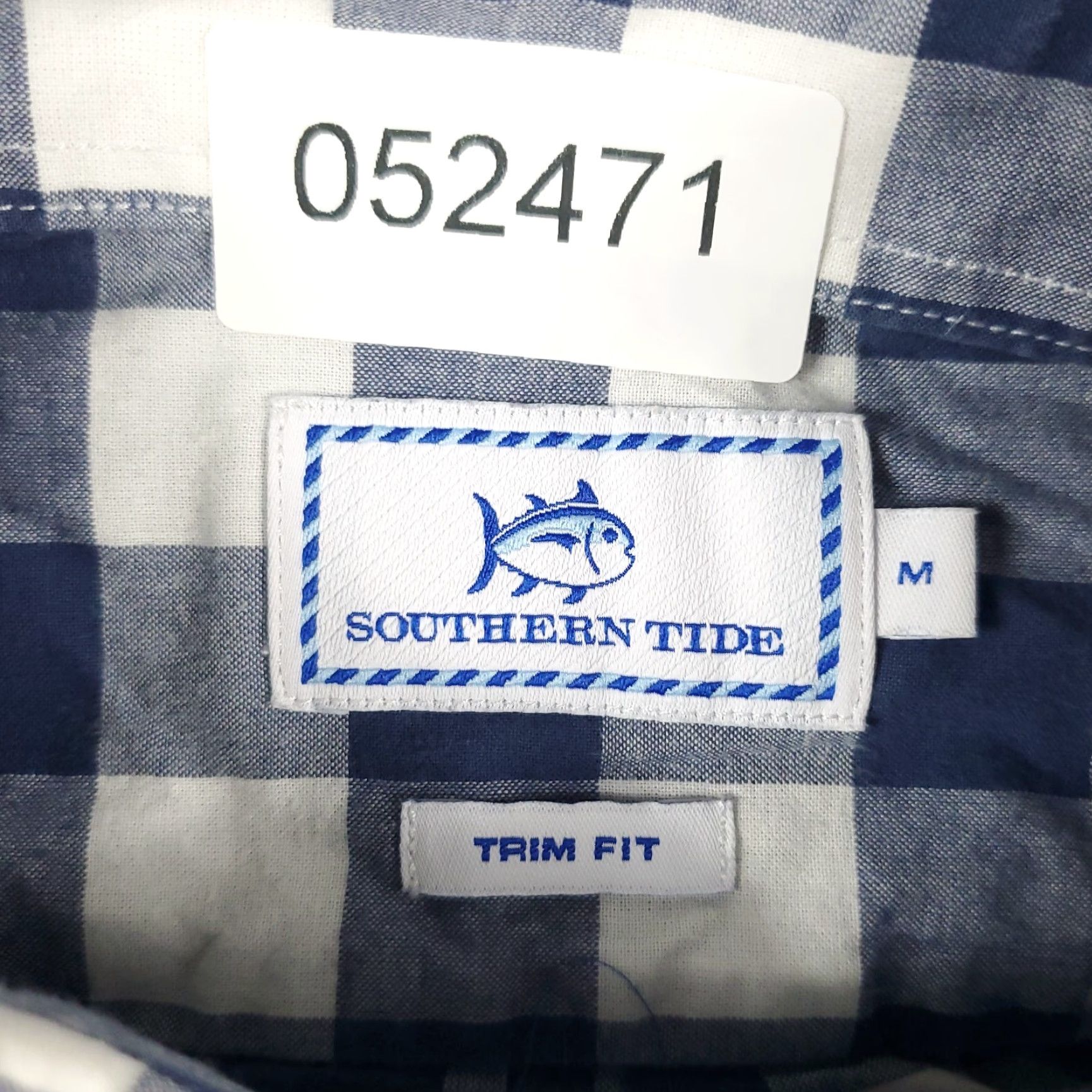 Southern Tide Southern Tide Shirt Mens Size Medium Blue Check Button-Up Long Sleeve Cotton Size US M / EU 48-50 / 2 - 7 Thumbnail