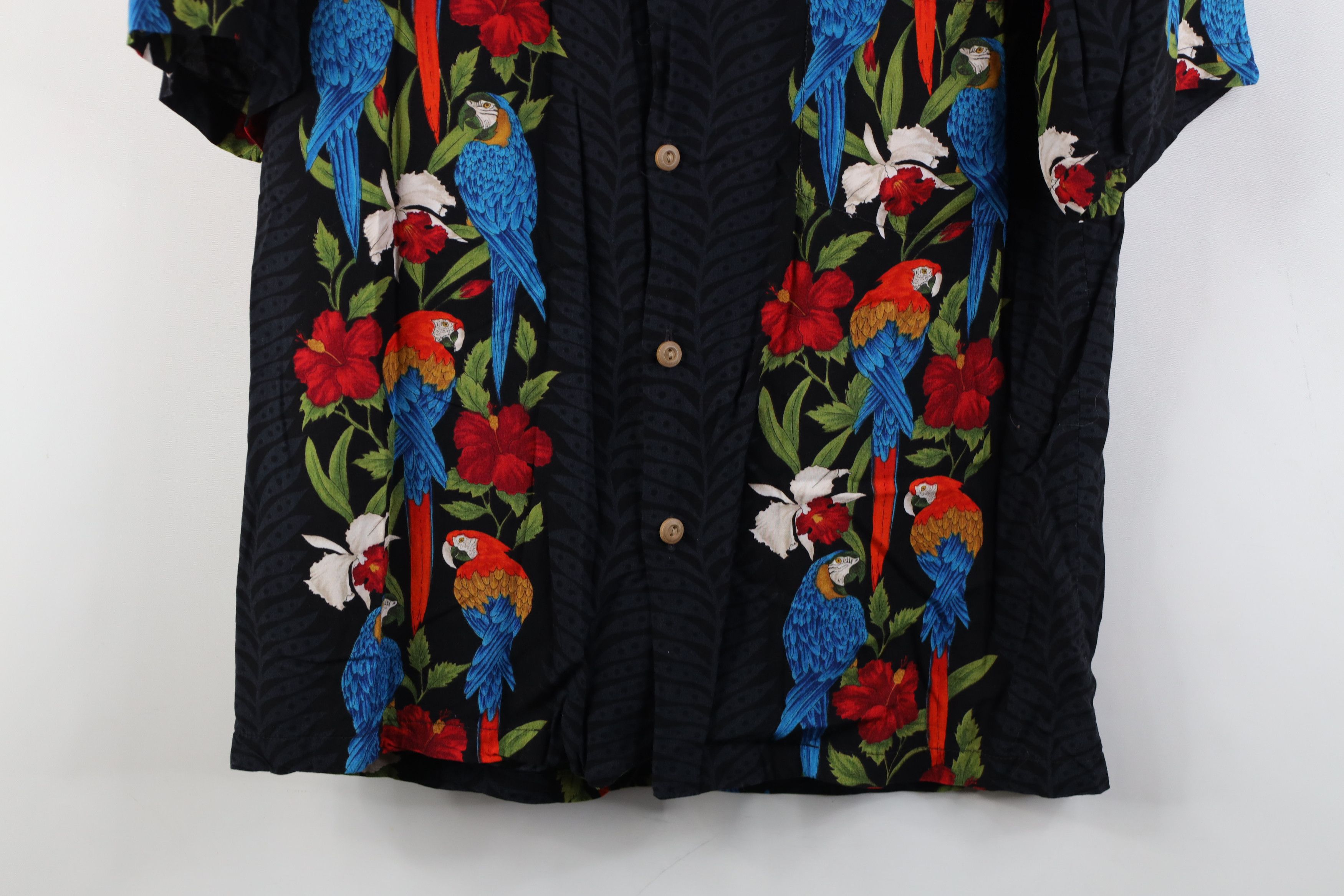 Vintage Vintage 80s 90s Toucan Magnum PI Tom Selleck Hawaiian Shirt Size US S / EU 44-46 / 1 - 3 Thumbnail
