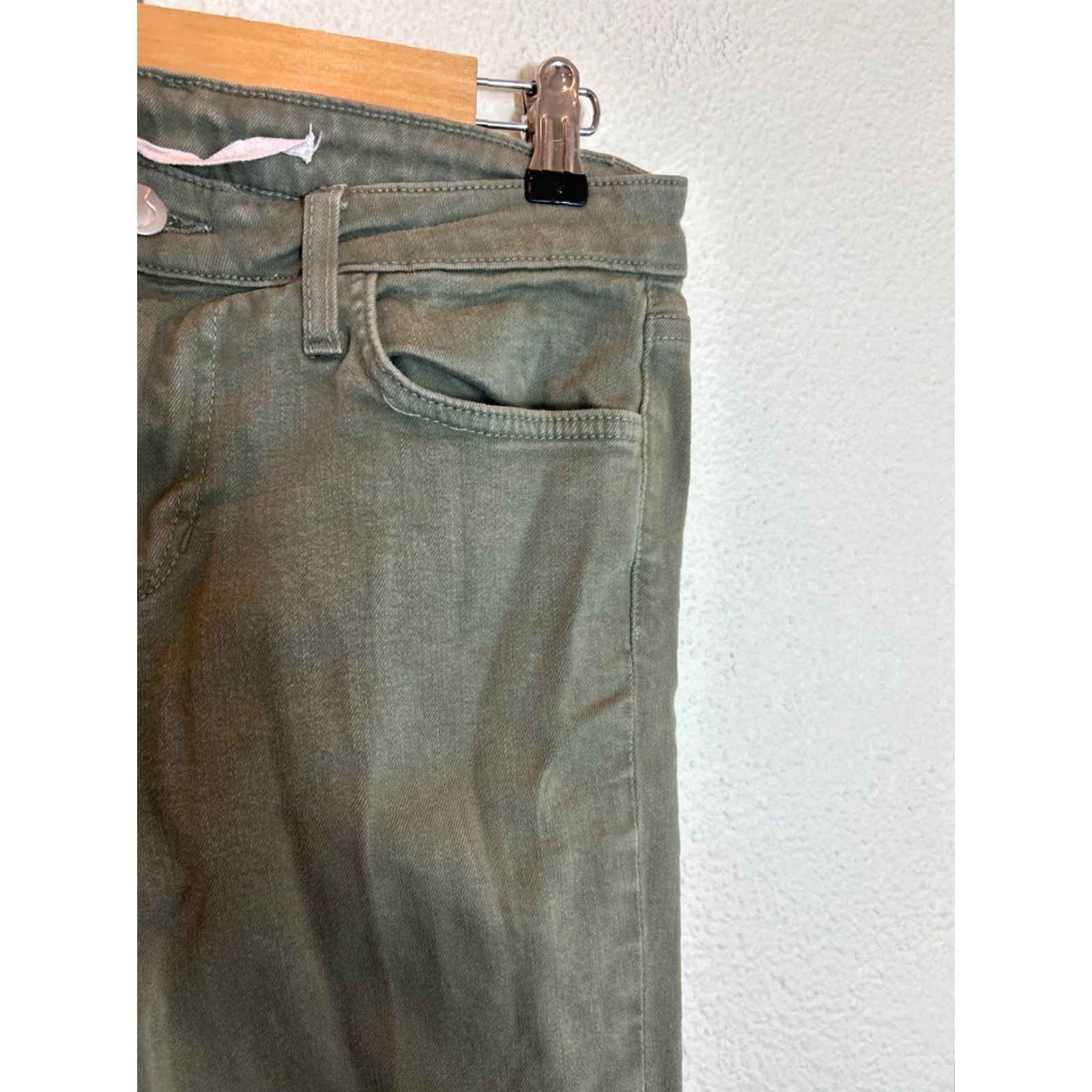Vintage VINTAGE Joe’s Jeans Jeans Womens 27 28x31 Green Skinny USA Stretch Made in USA Womens Size 27" / US 4 / IT 40 - 4 Thumbnail