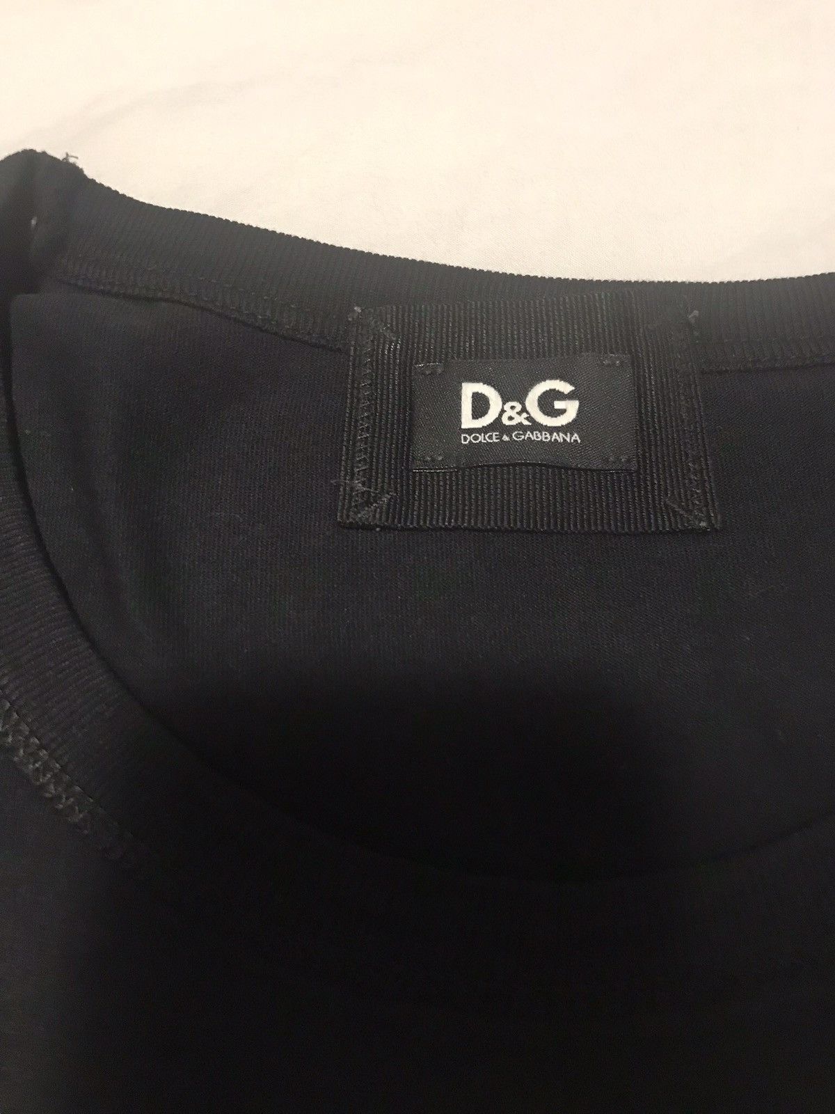 Dolce & Gabbana Dolce and Gabbana black T-shirt x Alain Delon Size US M / EU 48-50 / 2 - 4 Thumbnail