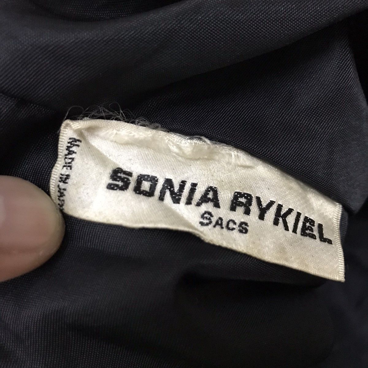 Designer × Sonia Rykiel Sonia Rykiel Quilted Nylon Single Button Mini Backpack Size ONE SIZE - 11 Thumbnail
