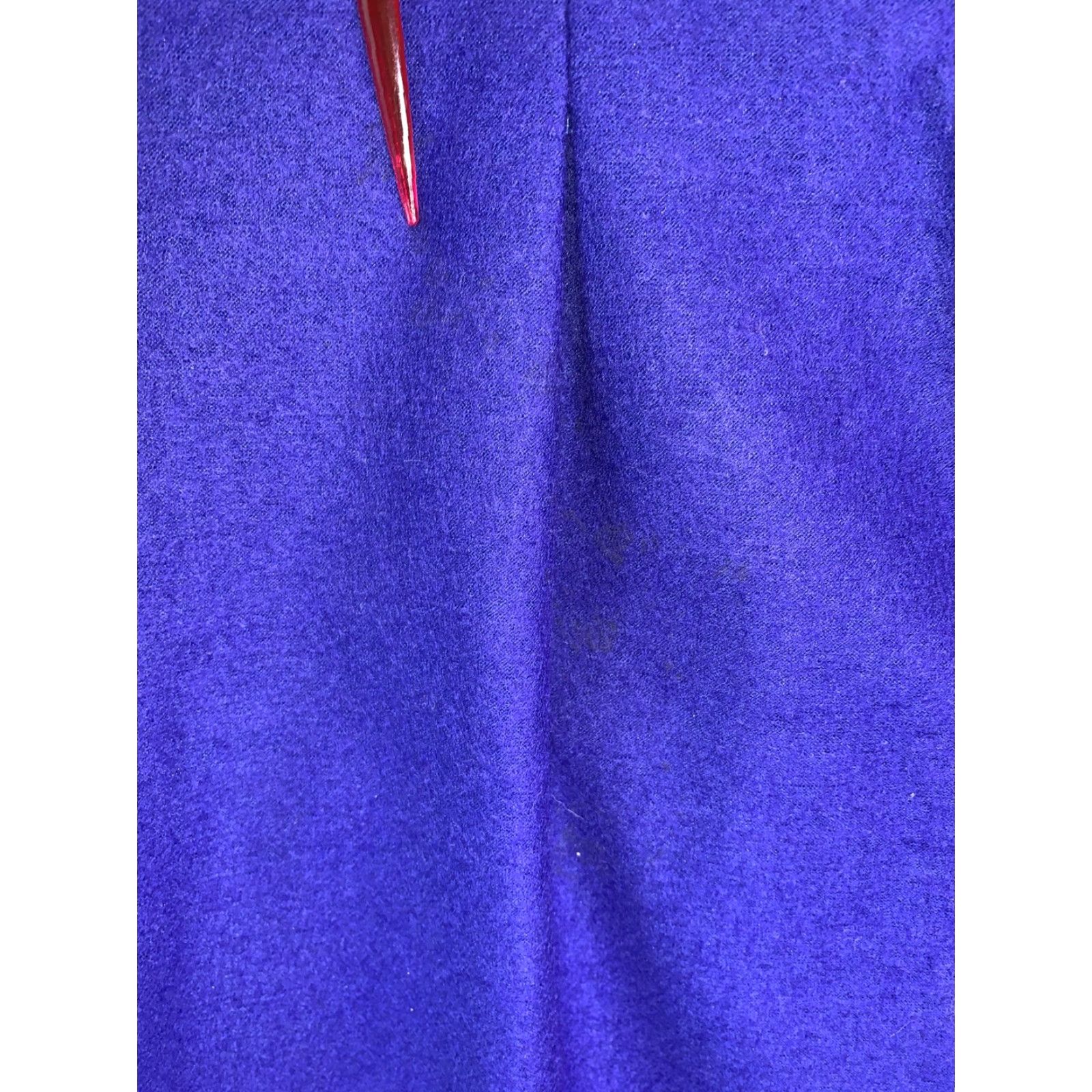 Vintage PIKO 1988 Wool Royal Blue Pocket Dress Womens SZ S NWT-3967 Size S / US 4 / IT 40 - 6 Thumbnail