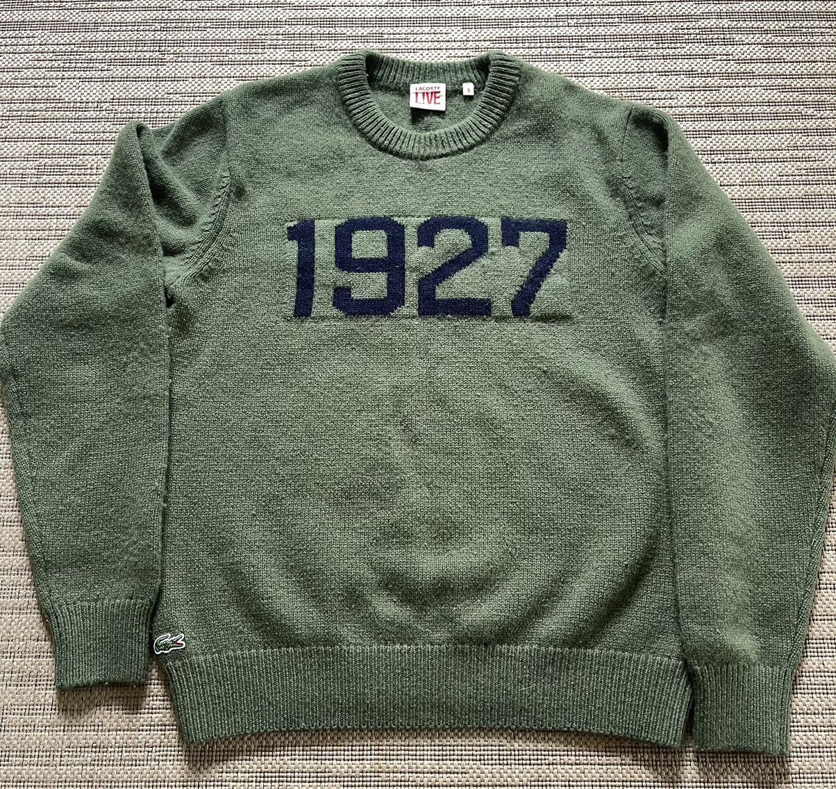Lacoste × Vintage Lacoste sweater 1927 Size US L / EU 52-54 / 3 - 1 Thumbnail