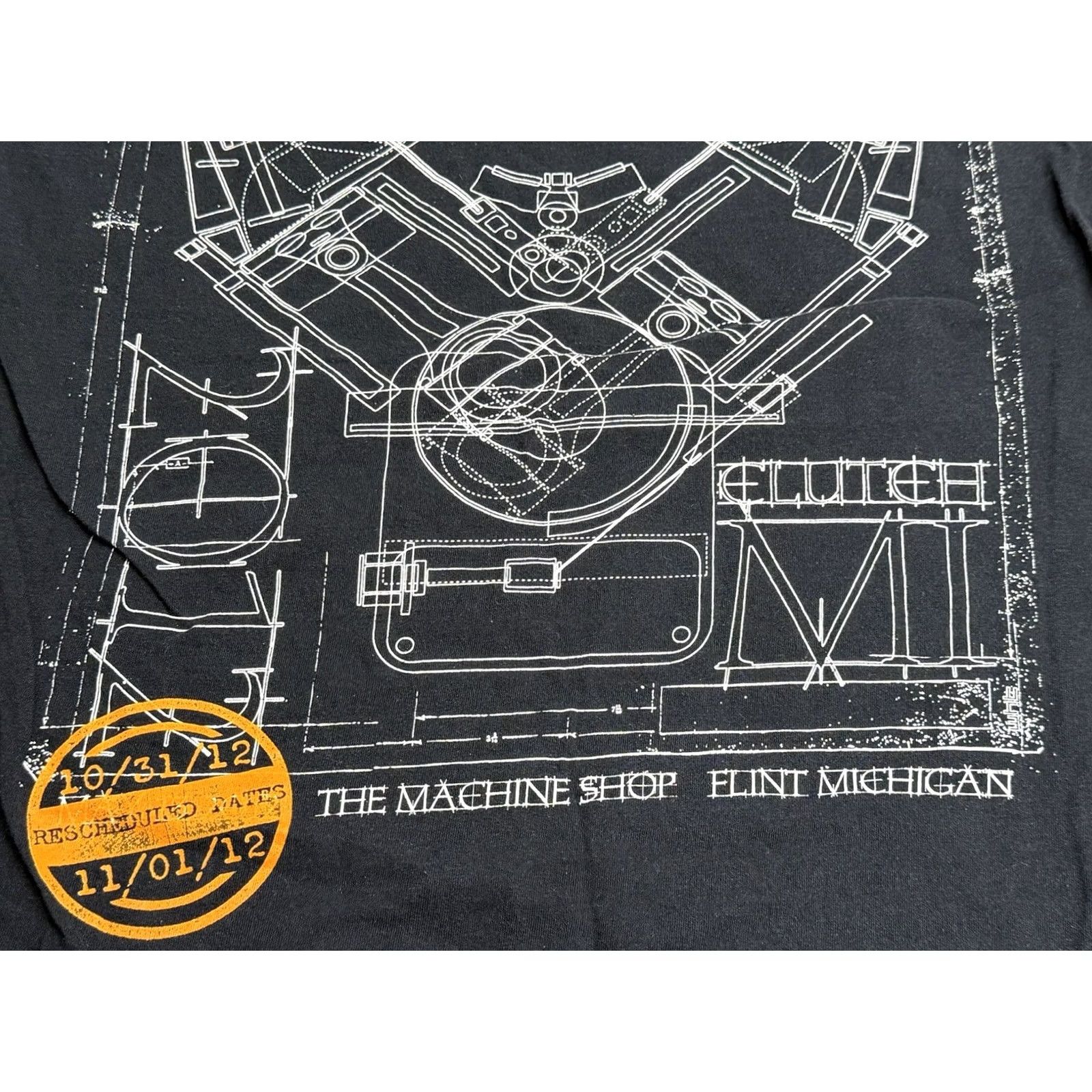 Fruit Of The Loom VINTAGE Fruit of the Loom T-Shirt Black Short Sleeve 1990s Cars 90s Band Clutch Mens M Shirt Graphic Print Size US M / EU 48-50 / 2 - 7 Thumbnail