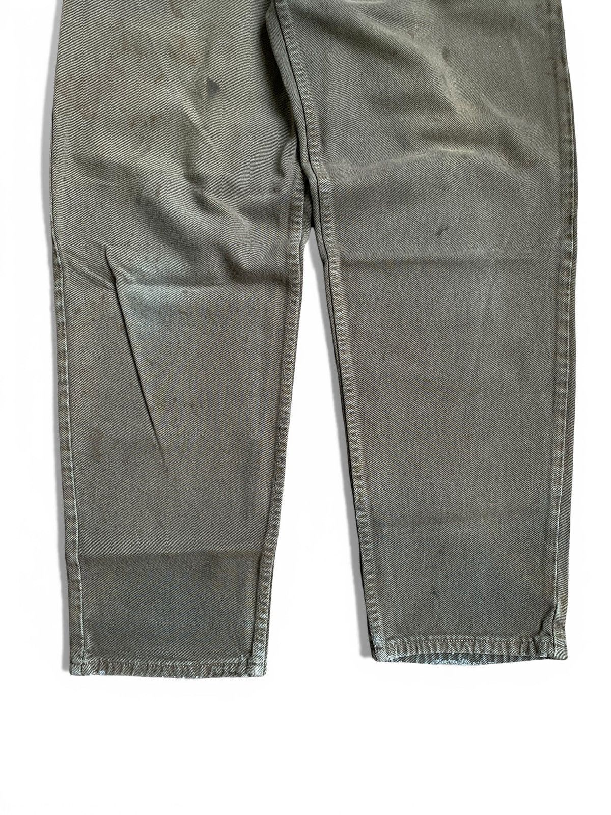Levi's Vintage 1990’s Baggy Levis Silvertab Purple Tag Hunter Green Size US 30 / EU 46 - 3 Thumbnail