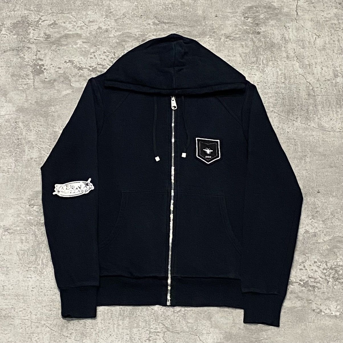 Dior Dior Patch Bee Embroidery Zip Hoodie Size US M / EU 48-50 / 2 - 1 Thumbnail