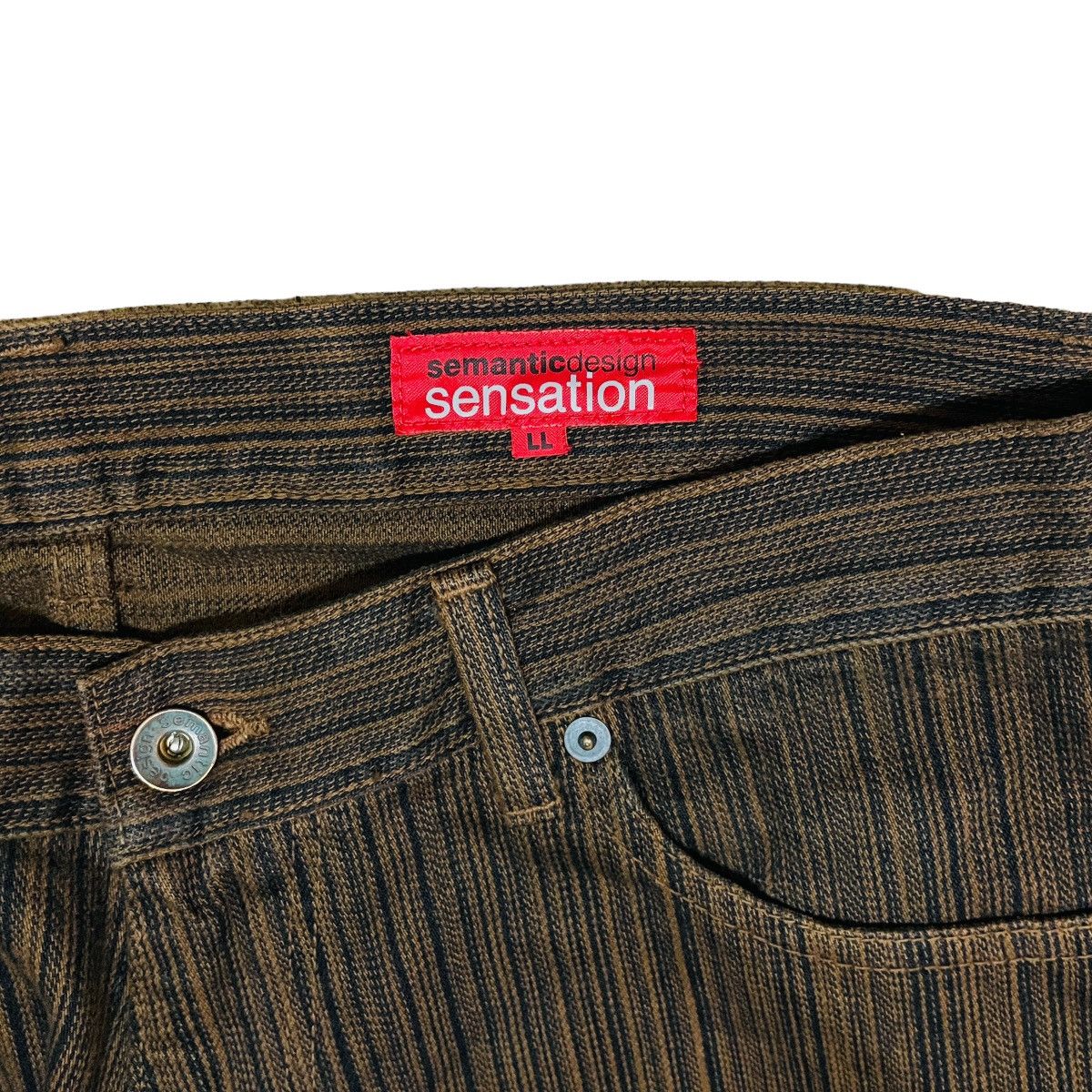 Japanese Brand × Vintage × semanticdesign Vintage Japanese Brand Semantic Design Pants 1990s Size US 34 / EU 50 - 7 Thumbnail