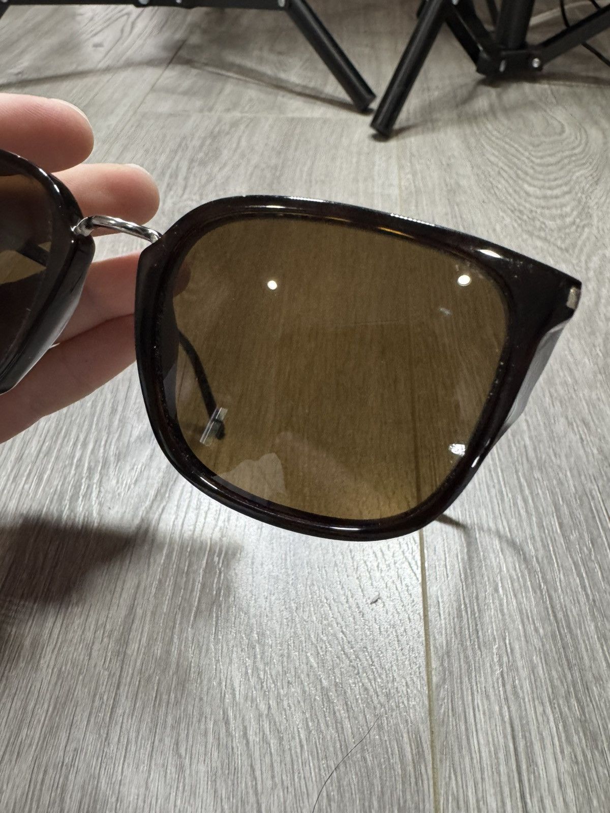 Saint Laurent Paris Saint Laurent Sl SL 131/F COMBI 007 Sunglasses Brown 271436 Size ONE SIZE - 6 Thumbnail
