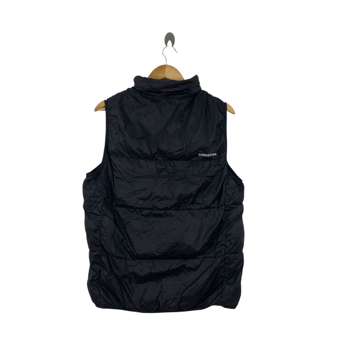 Converse CONVERSE ALL STARS Chuck Taylor Puffer Vest Zipper Jacket Size L / US 10 / IT 46 - 8 Thumbnail