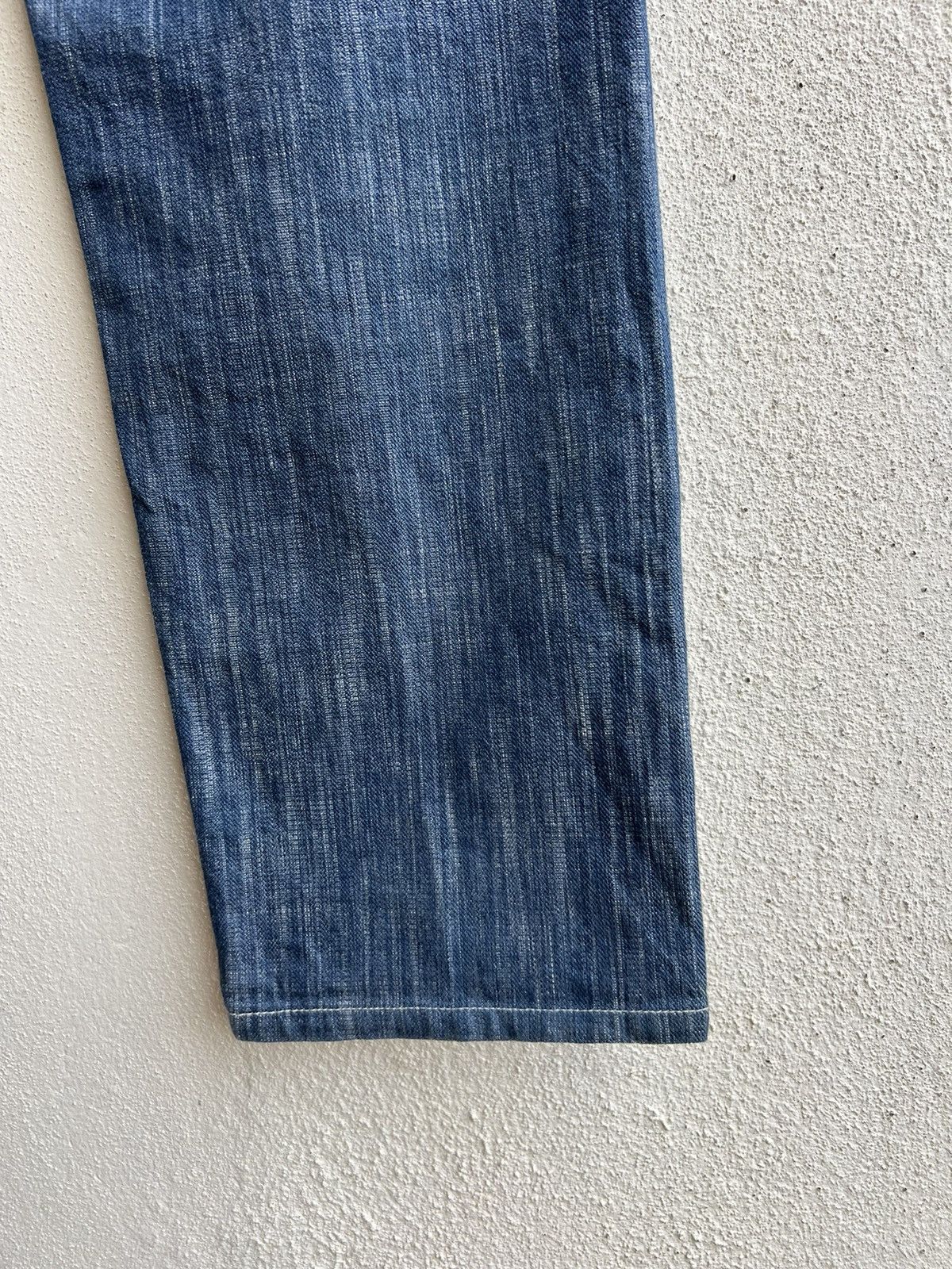 Vintage Vintage Scanner Fundamental Products Japan Blue Denim Jeans Size US 32 / EU 48 - 20 Thumbnail