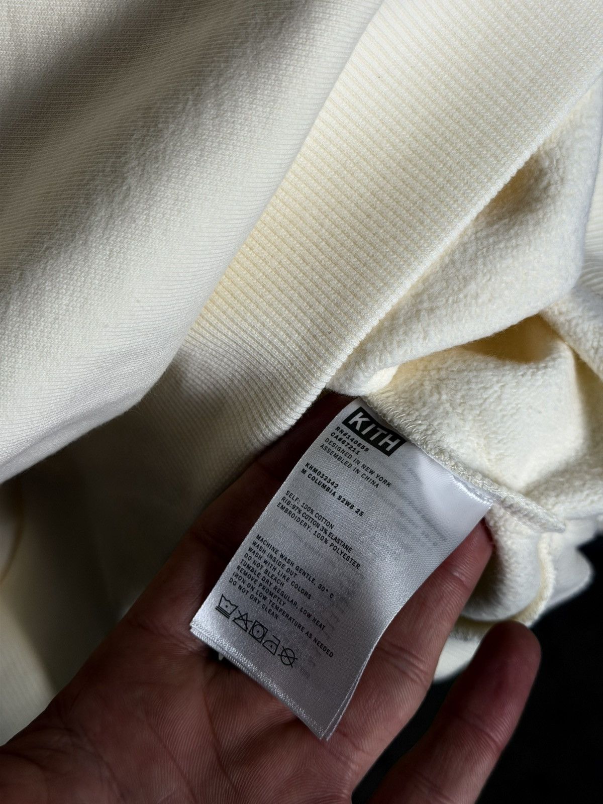 Kith Kith Columbia S2W8 Nelson Crewneck Sandrift Size US M / EU 48-50 / 2 - 9 Thumbnail