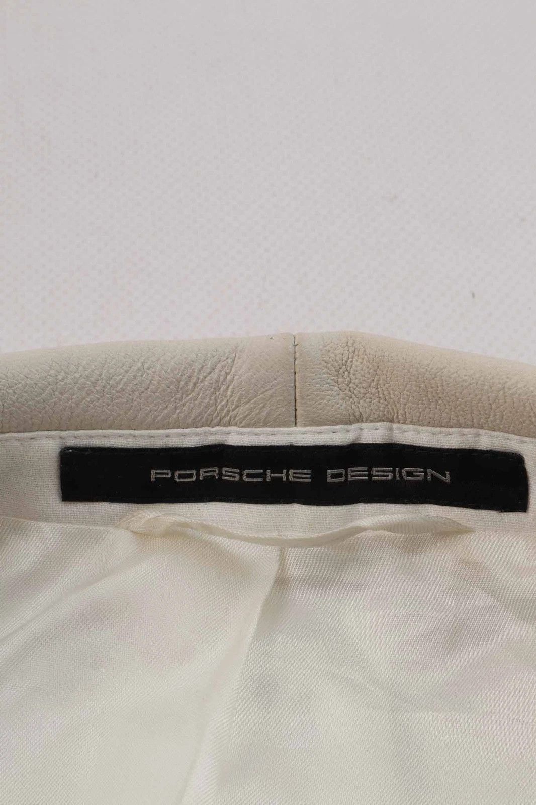 Porsche Design Porsche Design M Tuxedo Summer Blazer Linen Leather Trim Size 44R - 5 Thumbnail