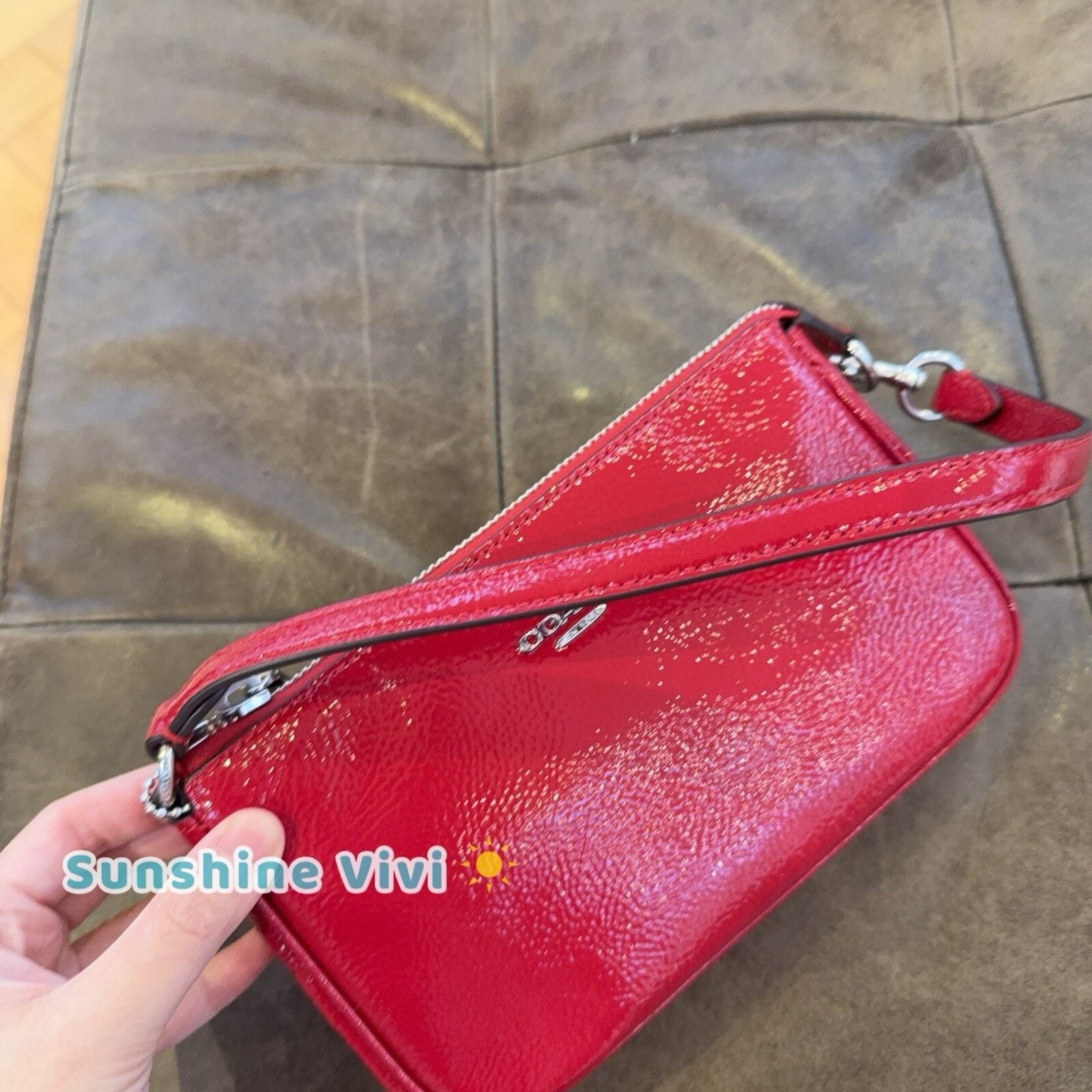 Coach NWT Coach CW408 Nolita 19 Silver /RED Size ONE SIZE - 5 Thumbnail