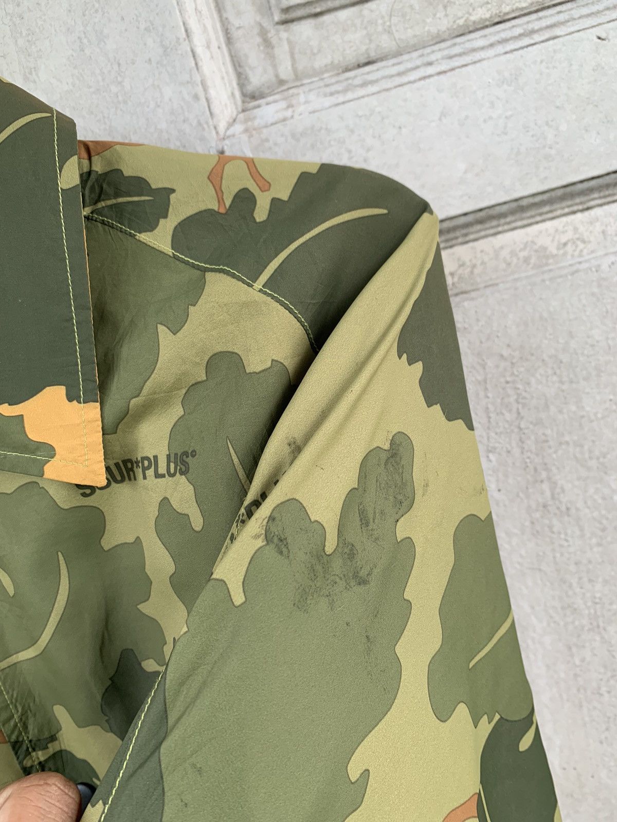 Japanese Brand × SSUR Rarely SSUR PLUS Tree Camo Coach Jacket Size US L / EU 52-54 / 3 - 9 Thumbnail