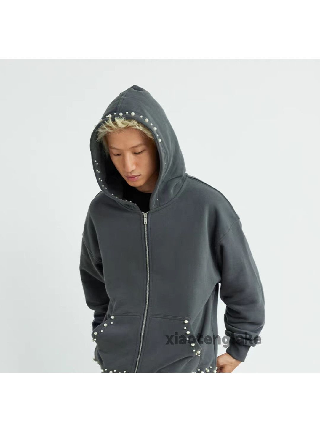Vintage Utility loose baggy skate hiphop punk grunge hoodie Size US S / EU 44-46 / 1 - 2 Thumbnail