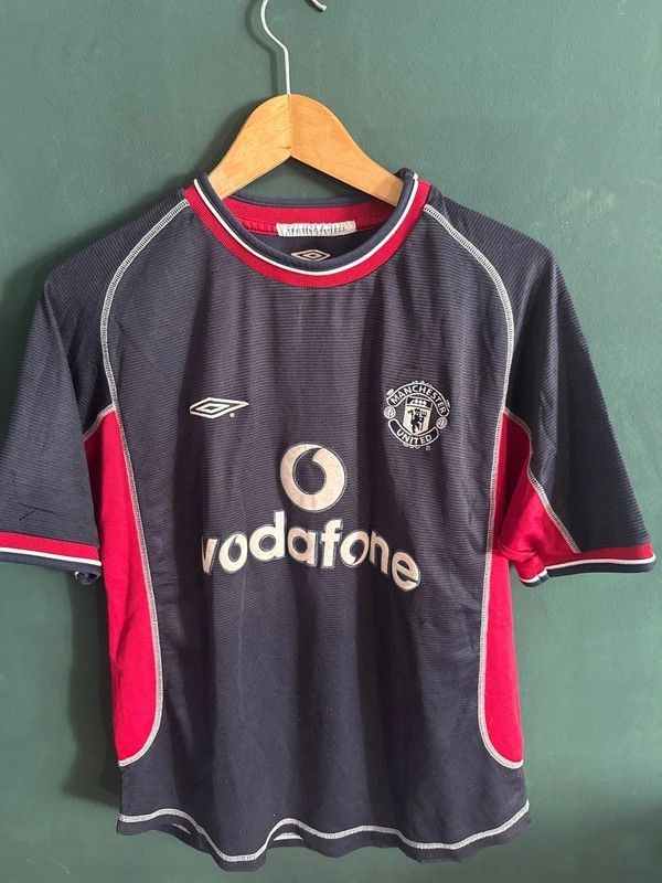 Umbro Manchester United 2001 Matchworn Youth Fraizer Campbell Size US S / EU 44-46 / 1 - 1 Thumbnail