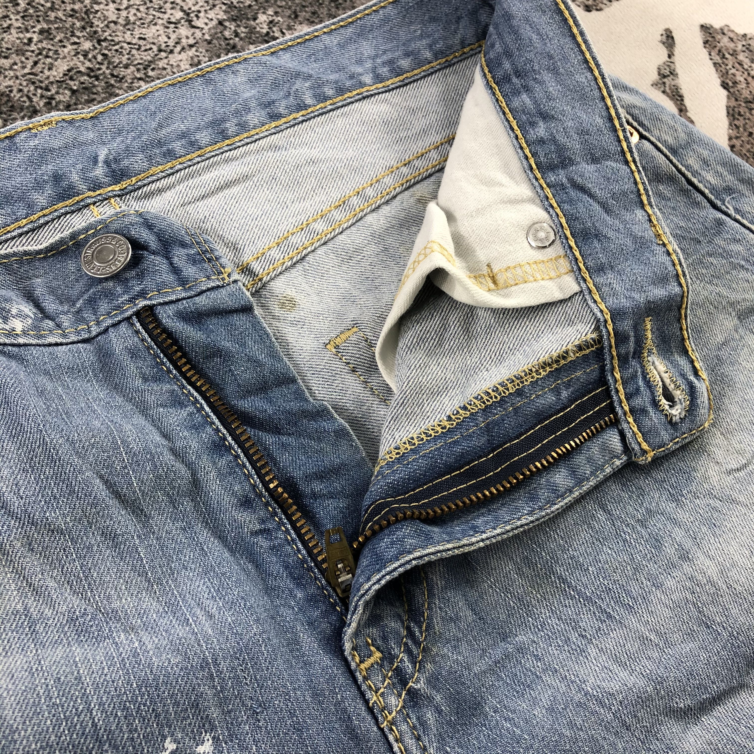 Levi's Levi's 511 Jeans Painted Denim KJ835 Size US 32 / EU 48 - 14 Thumbnail