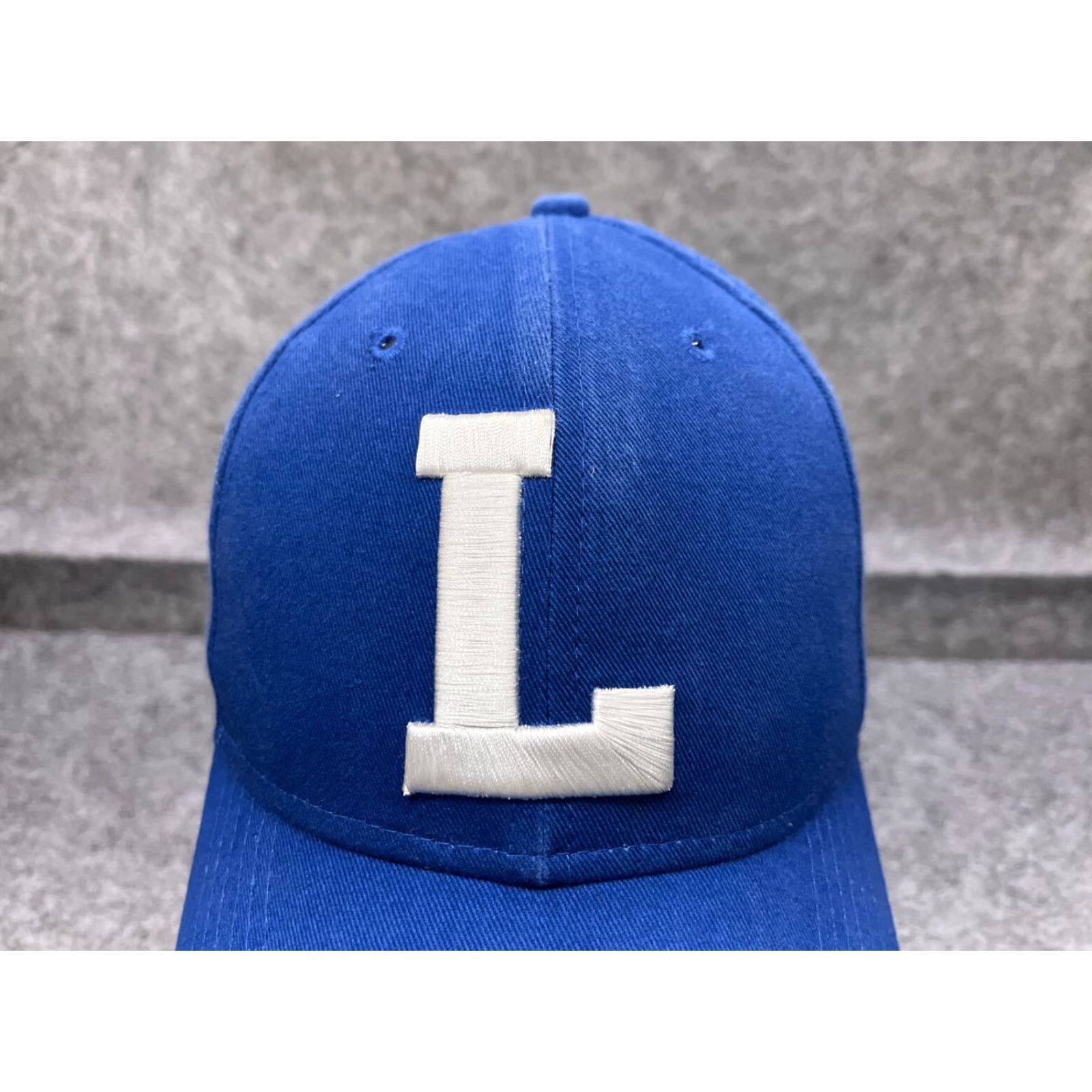 Vintage VINTAGE Headgear Classics Abraham Lincoln Highschool Hat Cap Strap Back Adult Blue Wool Blend Baseball Cap One Size Blue Unisex Mens Womens Boys Girls Size ONE SIZE - 2 Thumbnail