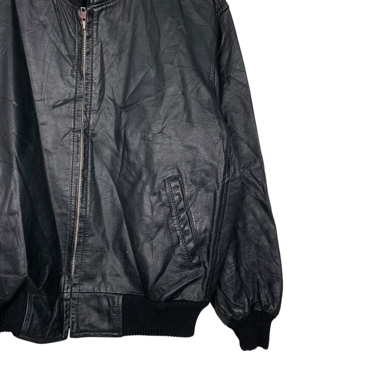 Japanese Brand Japanese Brand Fukuyo Bomber Leather Jacket Size US M / EU 48-50 / 2 - 4 Thumbnail