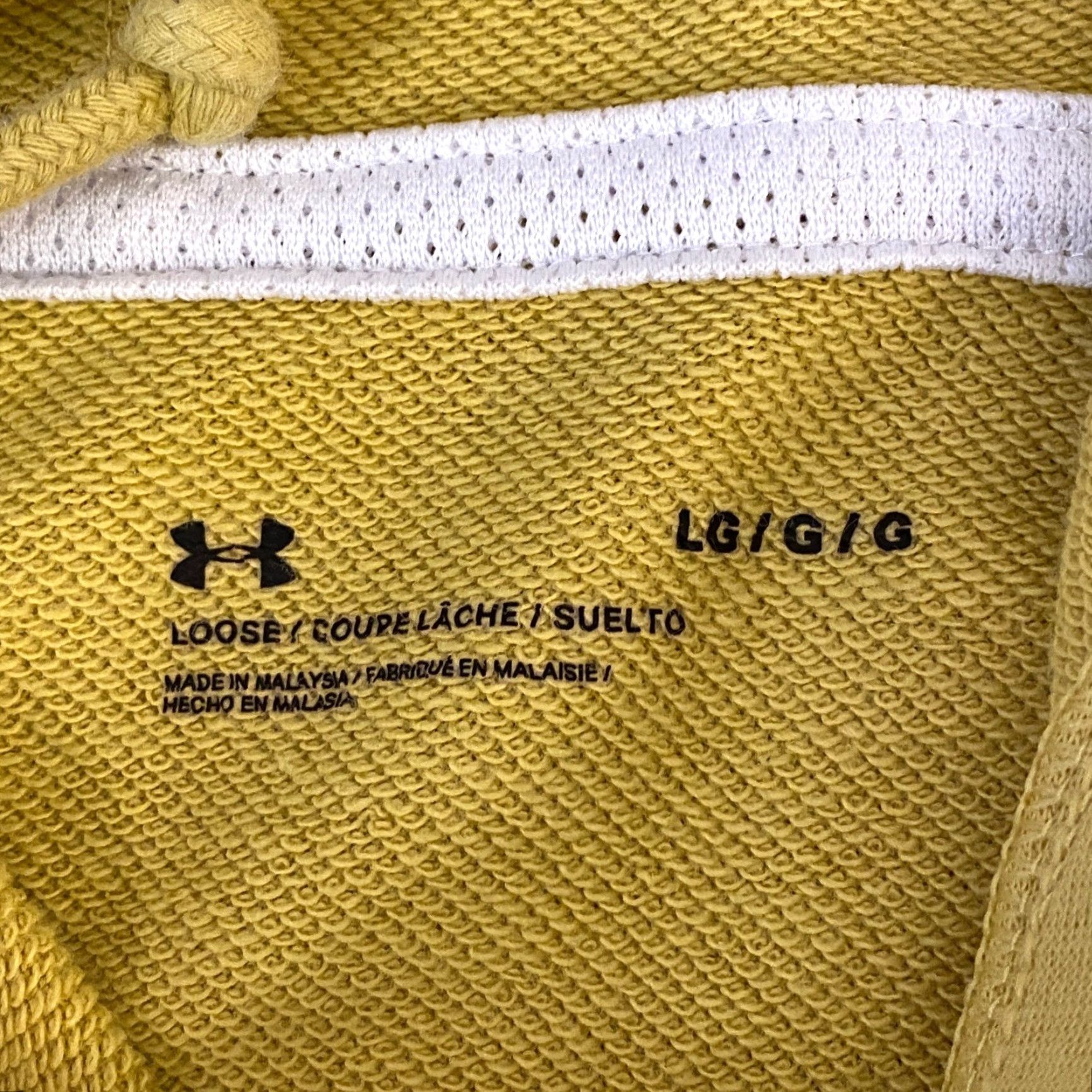 Under Armour Under Armour Project Rock Hoodie Large Short Sleeve Yellow Bull Logo Size US L / EU 52-54 / 3 - 3 Thumbnail