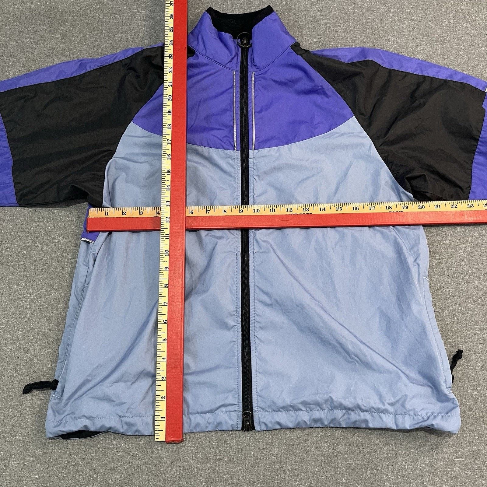 Nike Vintage Nike Jacket Women's Large Purple Lightweight wind Size M / US 6-8 / IT 42-44 - 3 Thumbnail