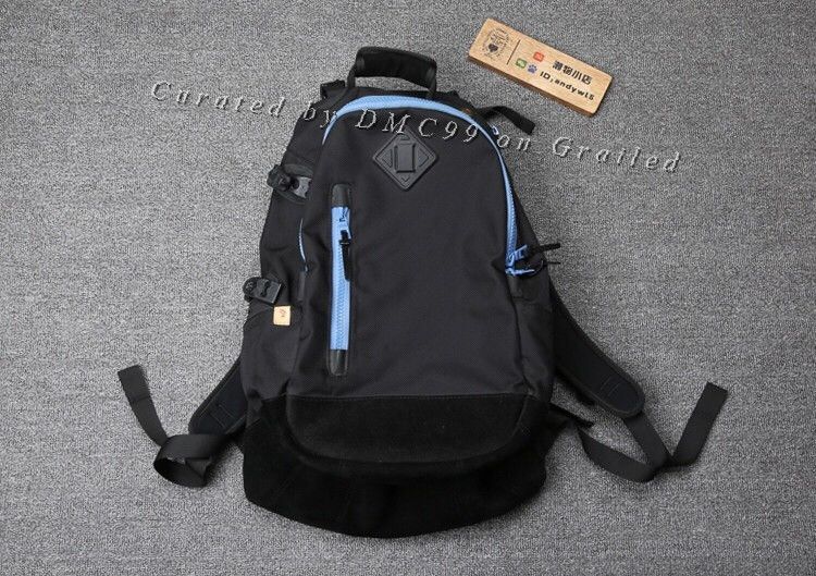 Visvim Visvim 08AW 20L BALLISTIC SHAKER PATCHWORK BACKPACK BLACK