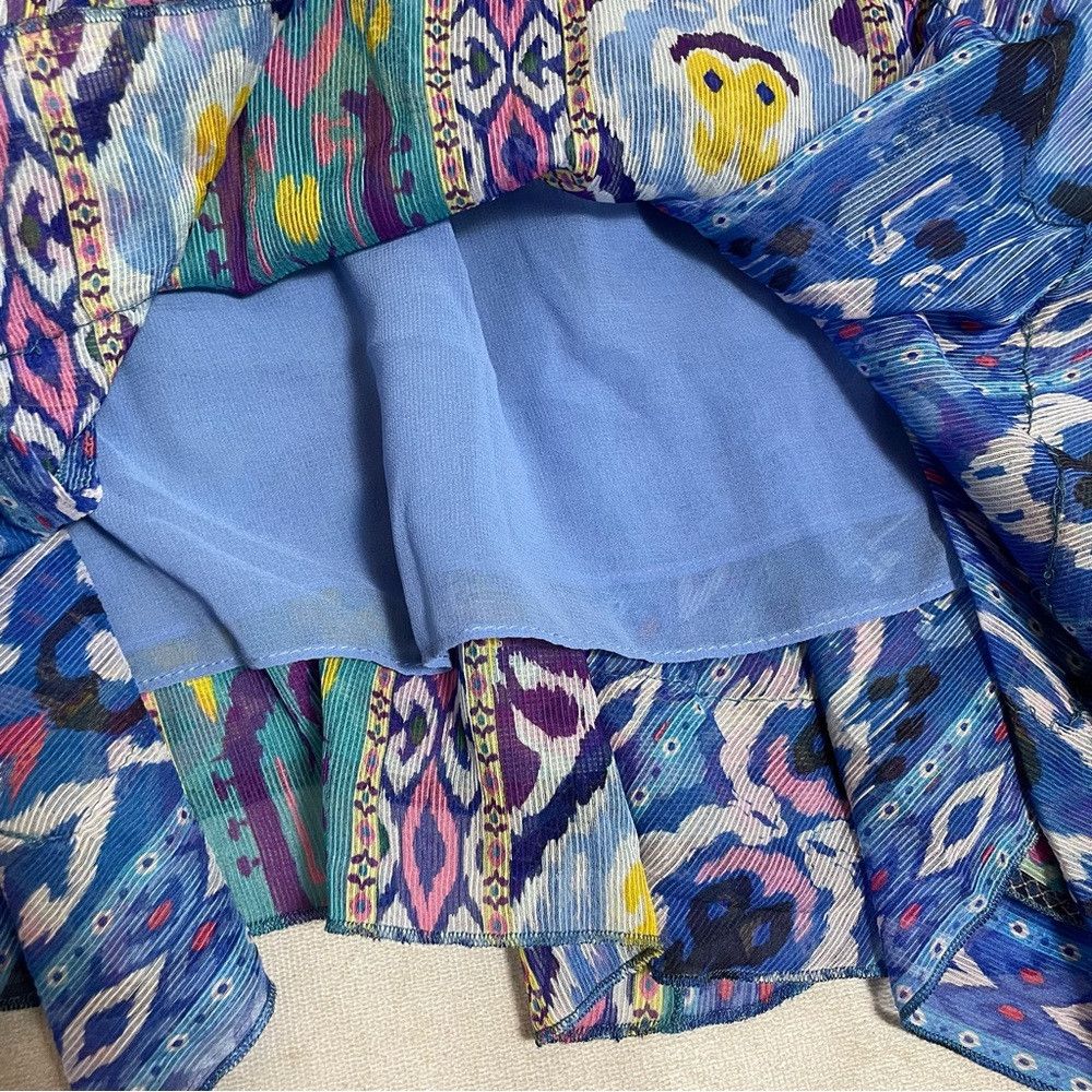 Zara NWT New Zara Printed Mini Skirt Size XS Size 26" / US 2 / IT 38 - 8 Thumbnail
