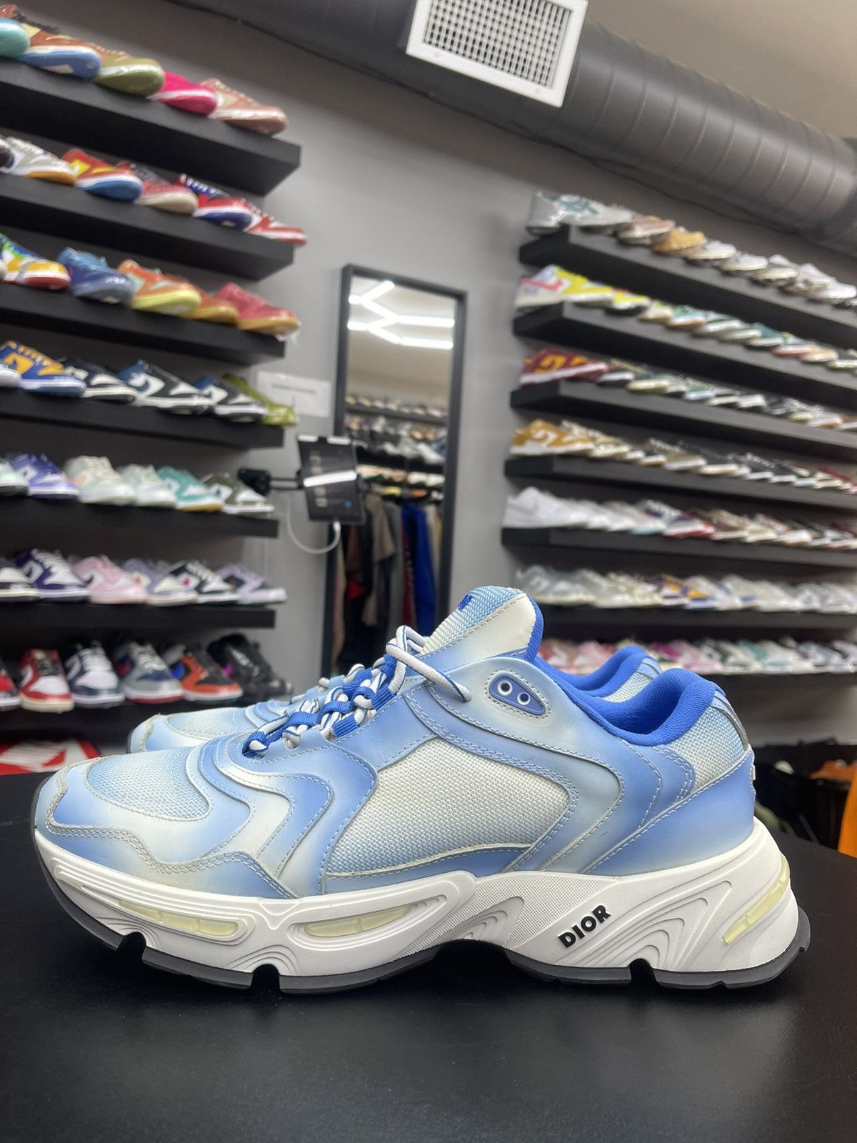Size 15US/48EU - Dior CD1 Sky Blue Retail 1100