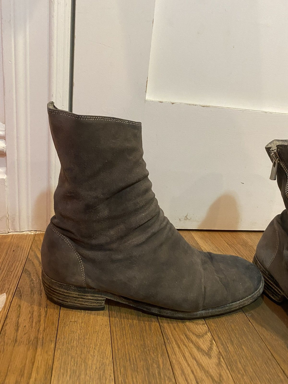 Guidi Guidi boots grey 43 zipper suede Size US 10 / EU 43 - 7 Thumbnail