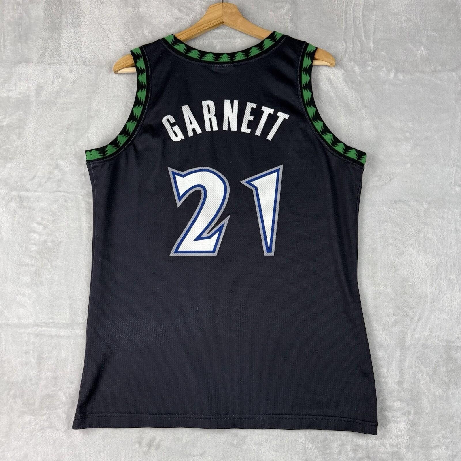 Champion MINNESOTA TIMBERWOLVES Jersey CHAMPION Kevin Garnett M Italy Size US M / EU 48-50 / 2 - 2 Thumbnail