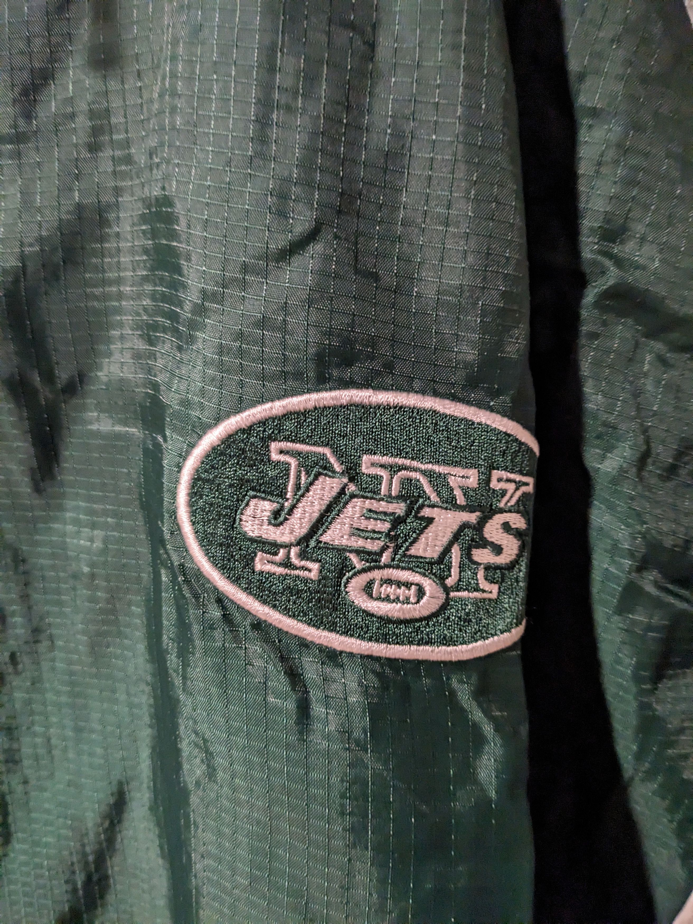 NFL × Starter × Vintage Vintage 90s New York Jets NFL Football Starter Windbreaker Size US XXL / EU 58 / 5 - 2 Thumbnail