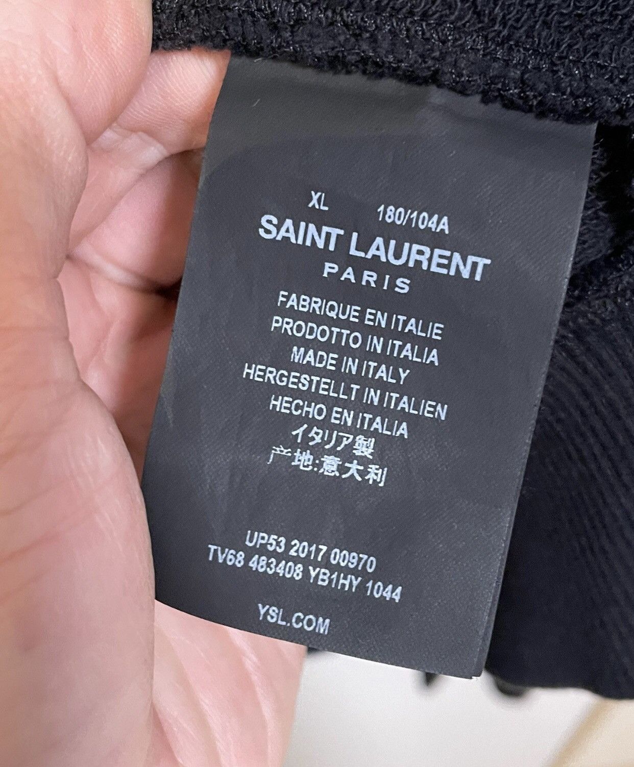 Saint Laurent Paris Saint Laurent hoodie2412-Nextarrow Size US XL / EU 56 / 4 - 5 Thumbnail