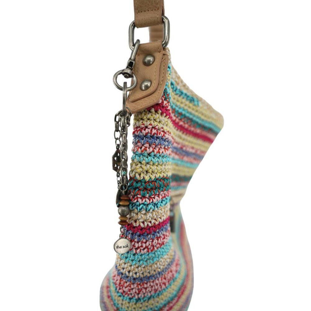 The Sak The Sak Crochet Hobo Bag W/ Charms Size ONE SIZE - 4 Thumbnail