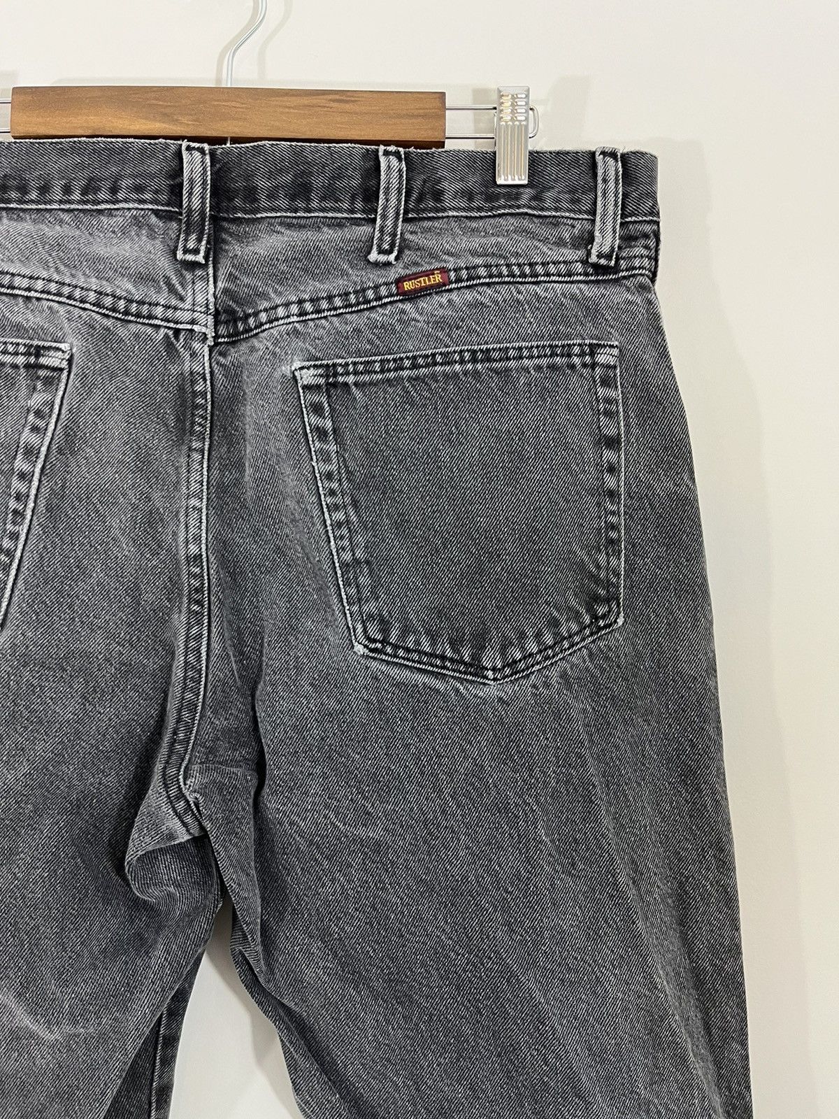 Vintage Sun Faded Distressed Black Jeans Size US 36 / EU 52 - 12 Thumbnail