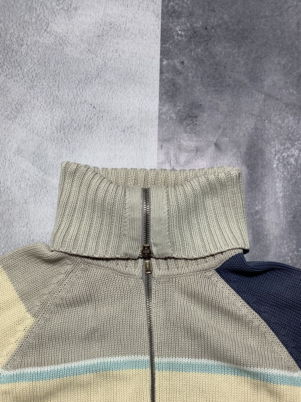 Japanese Brand × Vintage Vintage Y2K Japanese zip up sweater streetwear size M Size M / US 6-8 / IT 42-44 - 5 Thumbnail