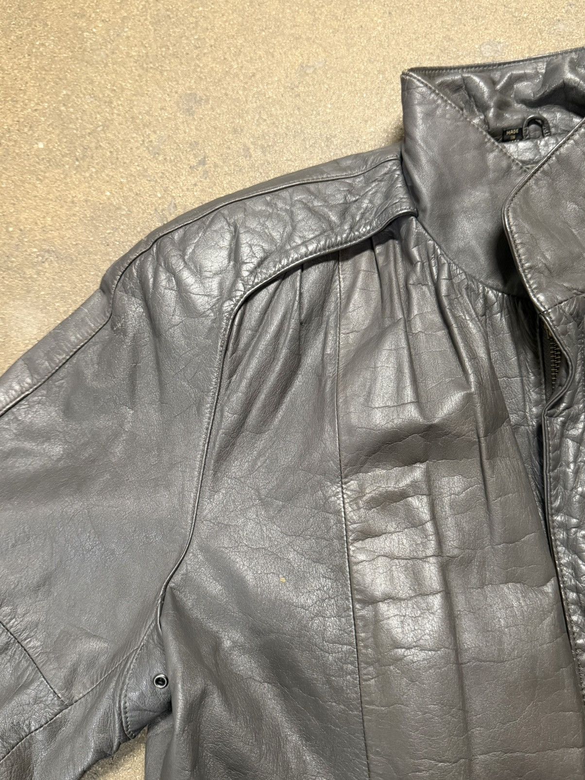 Vintage Vintage 80’s “Chess king” leather jacket Size US S / EU 44-46 / 1 - 4 Thumbnail