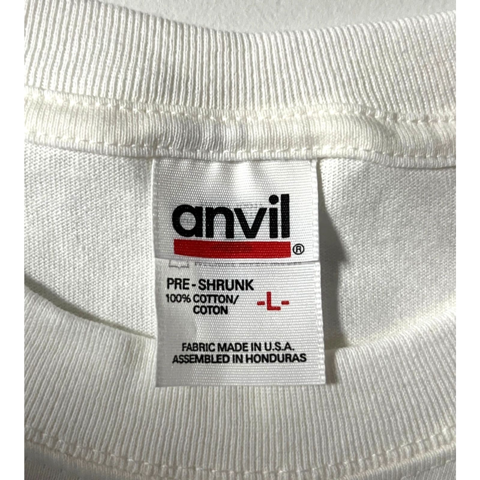 Anvil VINTAGE The Pickup/An American Tradition Graphic T-Shirt Anvil Sz L Unisex Adults White Cotton Crew Neck Short Sleeve NOS Vintage Anvil Size US L / EU 52-54 / 3 - 7 Thumbnail