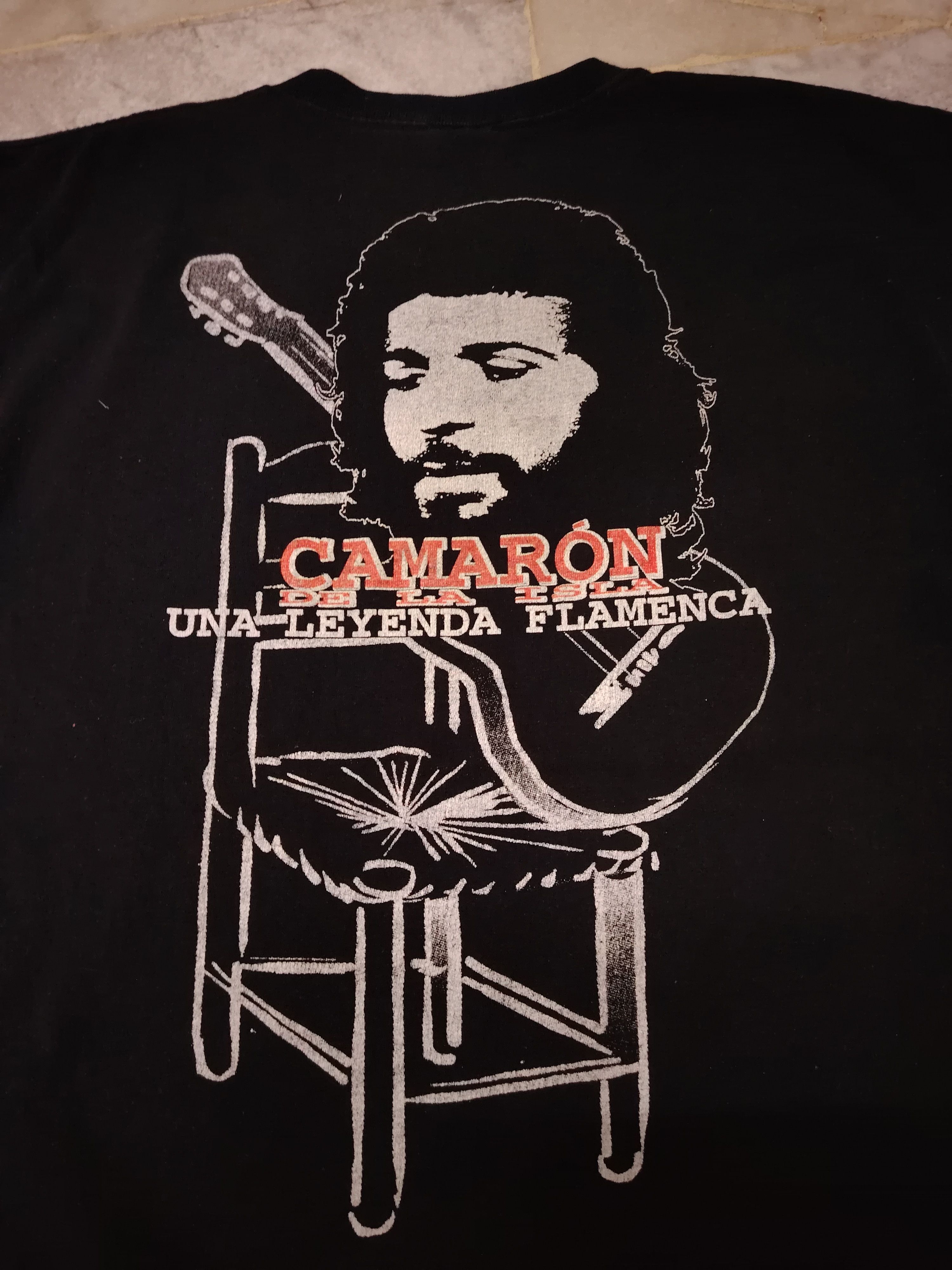 Vintage Vintage Camaron de la Isla T-shirt Size US XL / EU 56 / 4 - 4 Thumbnail