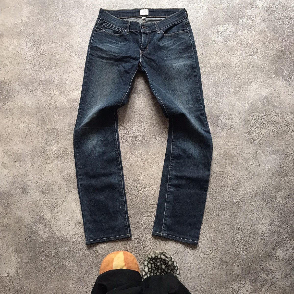 Vintage Vintage 90s Levis Baggy Faded Black Jeans Grunge Skate 27 Size 27" / US 4 / IT 40 - 3 Thumbnail