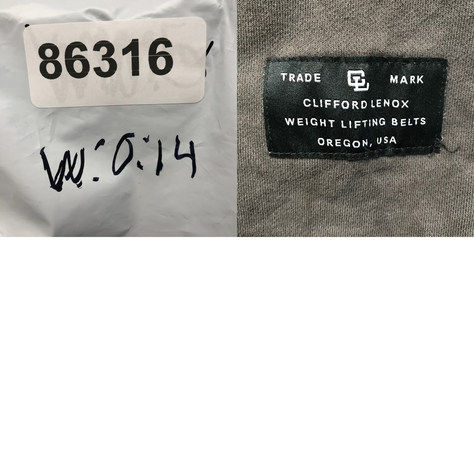 Vintage Clifford Lenox Hooded Shirt Mens M Long Sleeve Drawstring Logo Gray Size US M / EU 48-50 / 2 - 8 Thumbnail